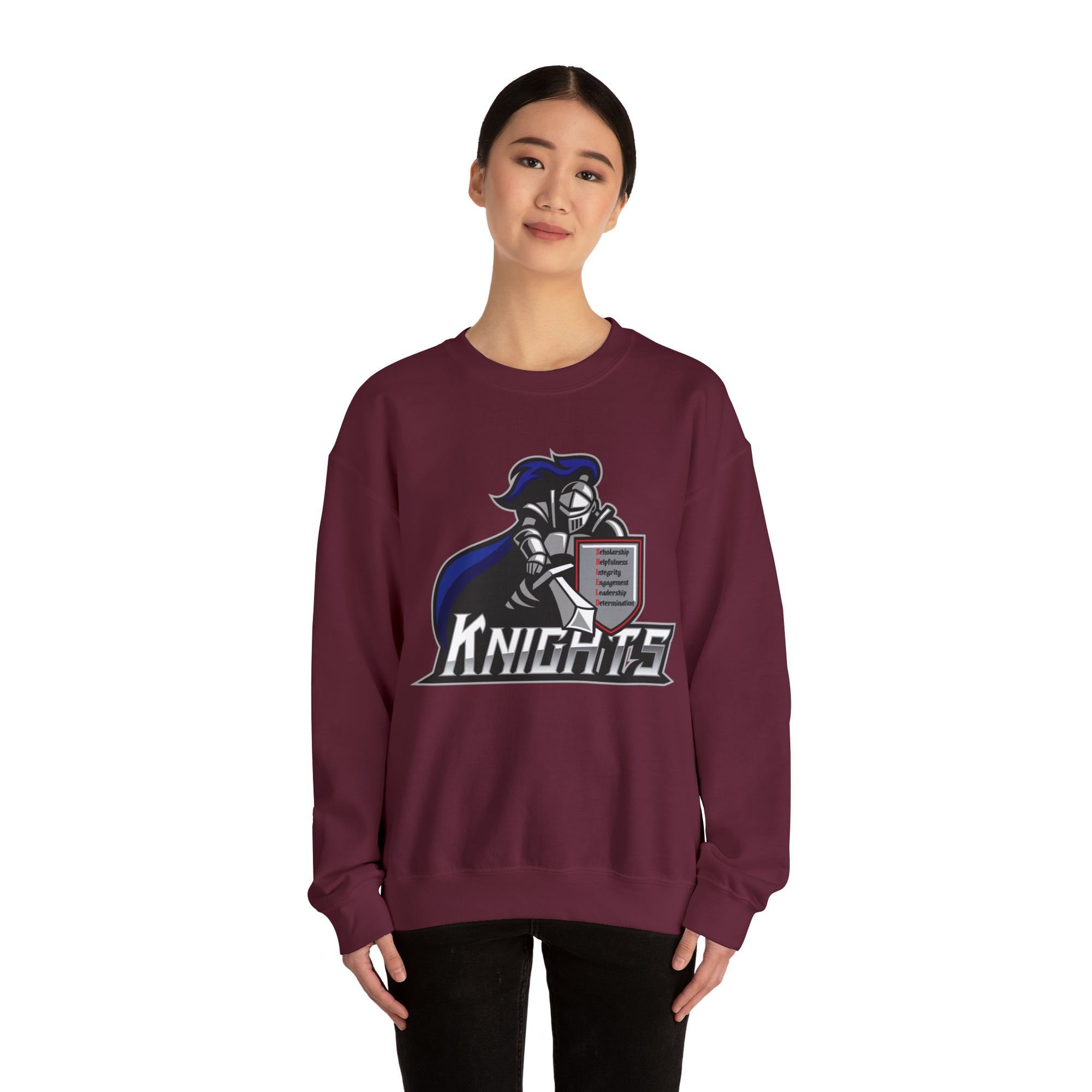 North Pole Middle School Crewneck Sweatshirts