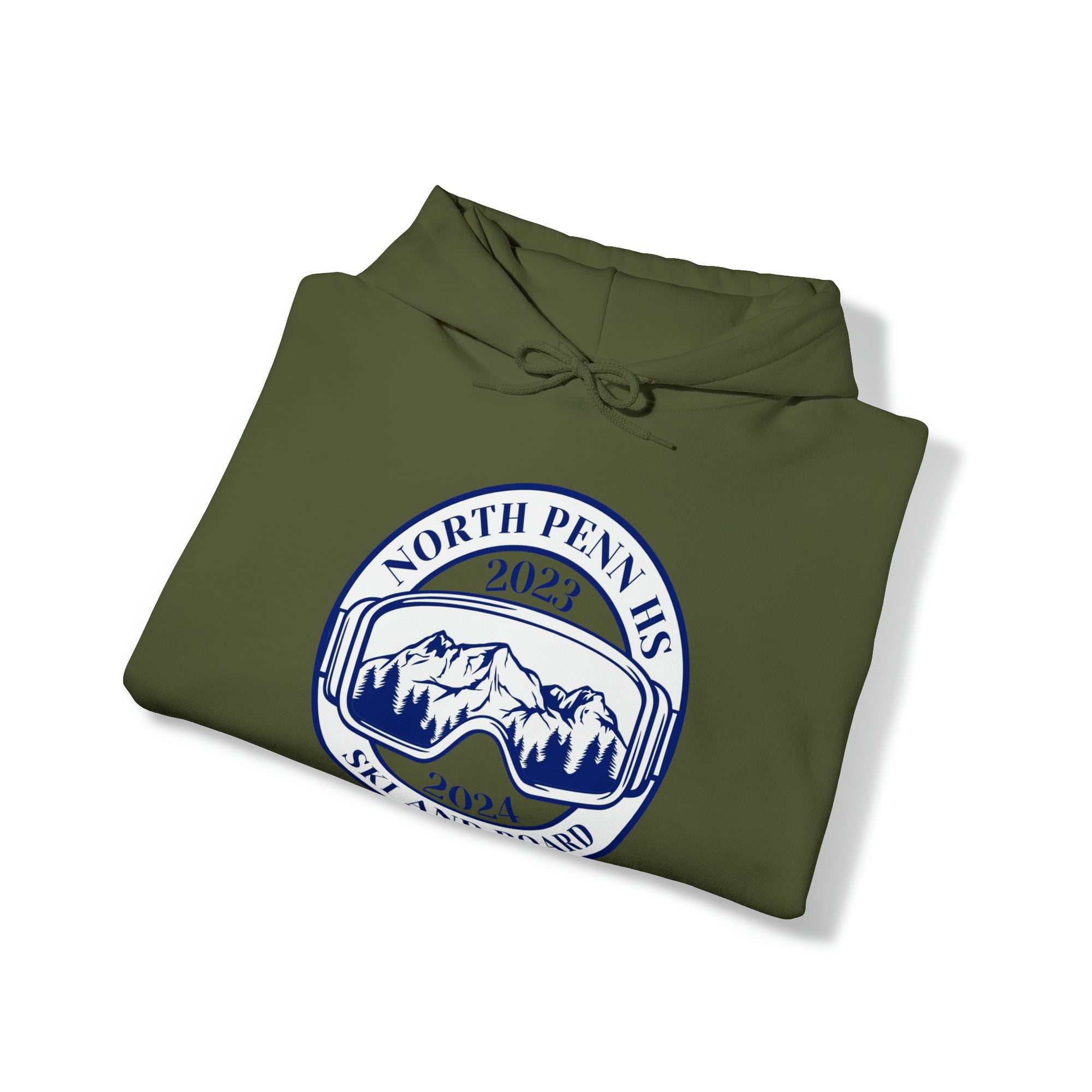 North Penn HS Ski &amp; Board Unisex Heavy Blend™ Hooded Sweatshirt