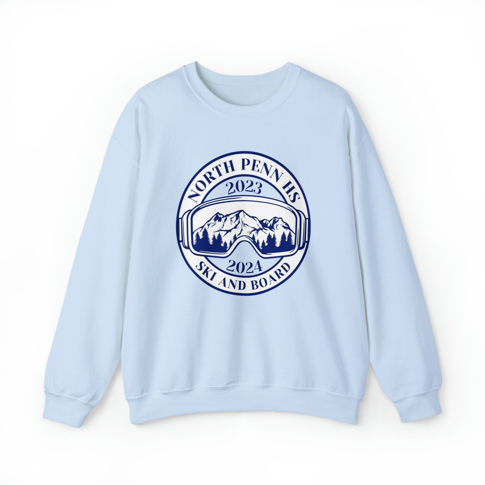 North Penn HS Ski &amp; Board Crewneck Sweatshirts