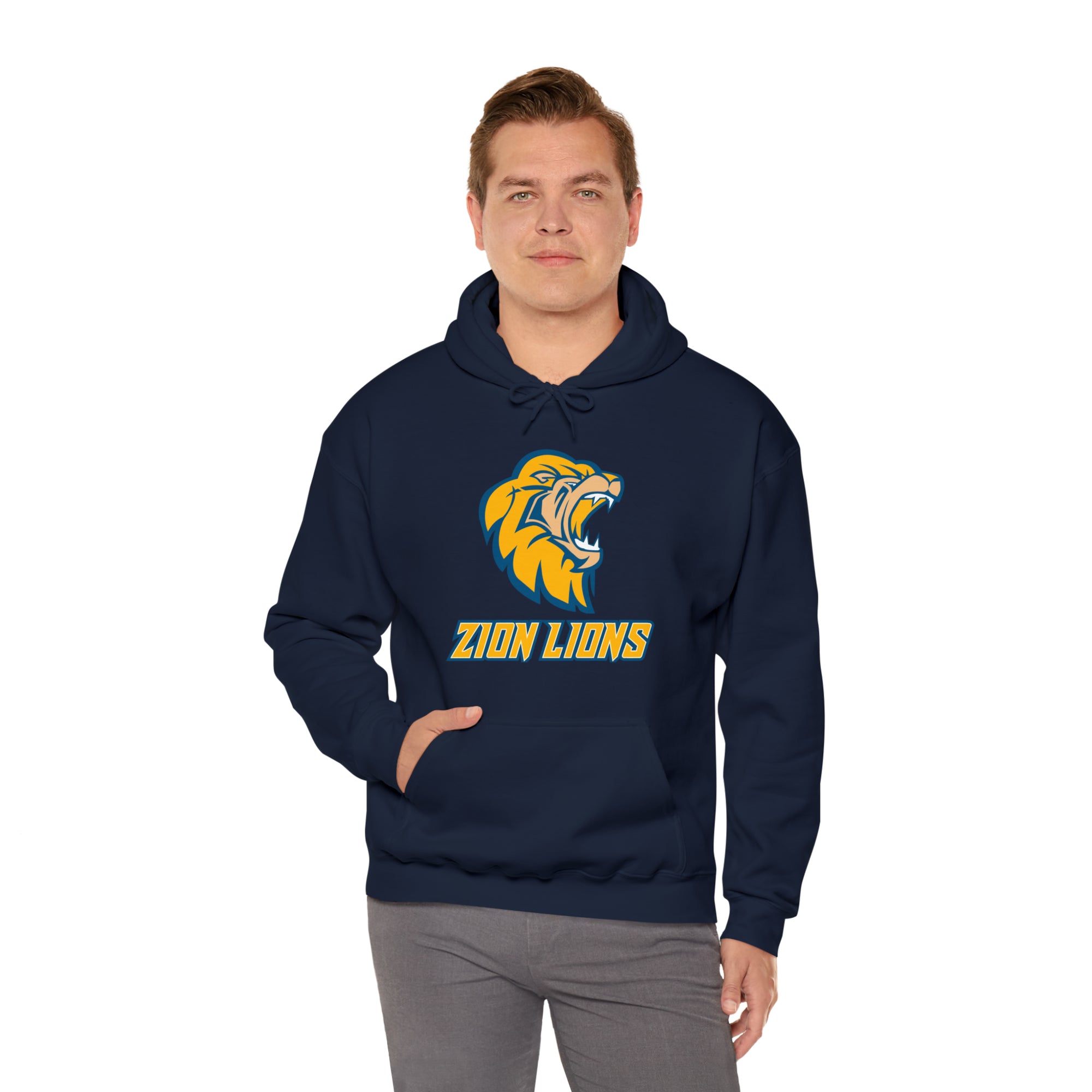Zion Lions Unisex Heavy Blend™ Hooded Sweatshirt