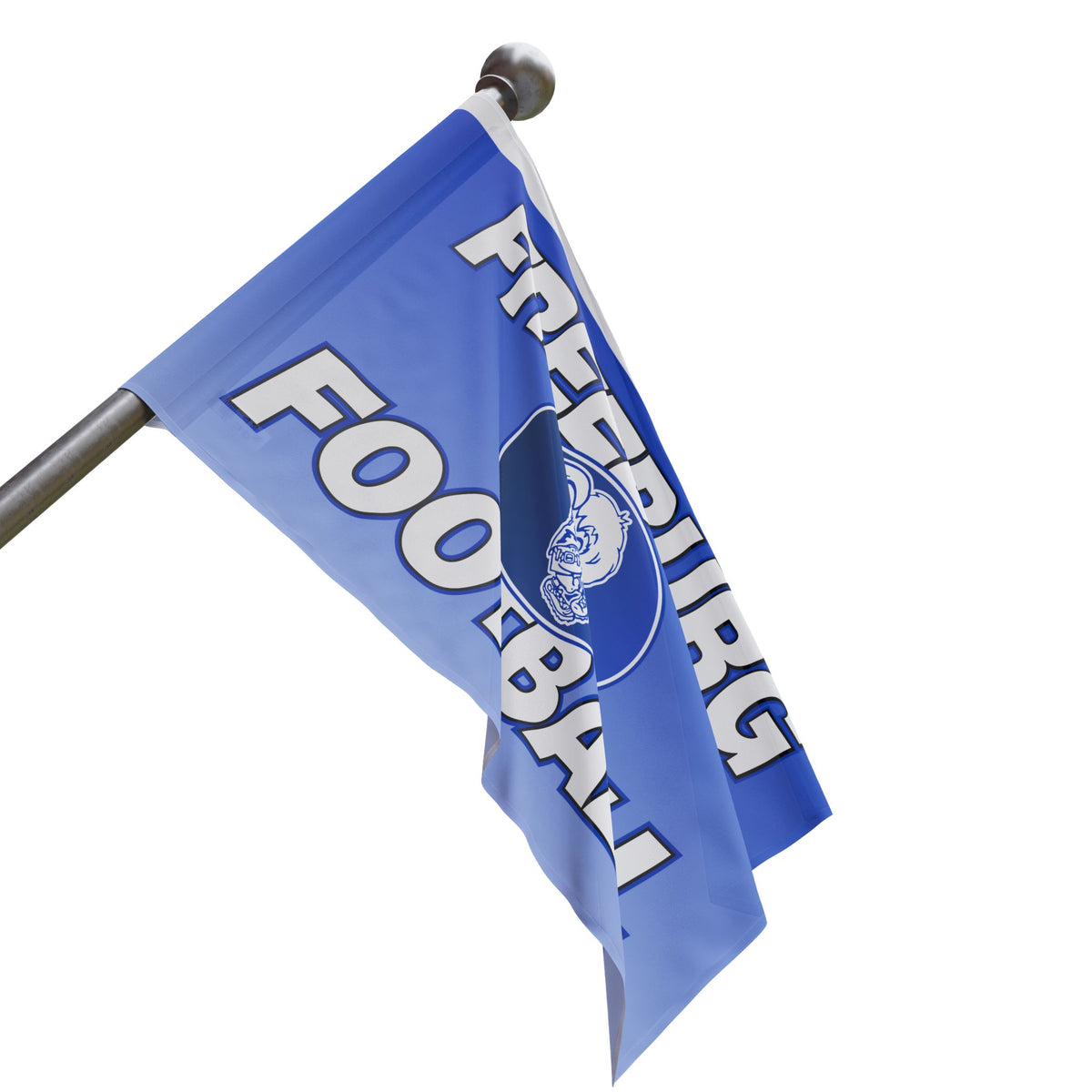 Freeburg Football Flag with Circle