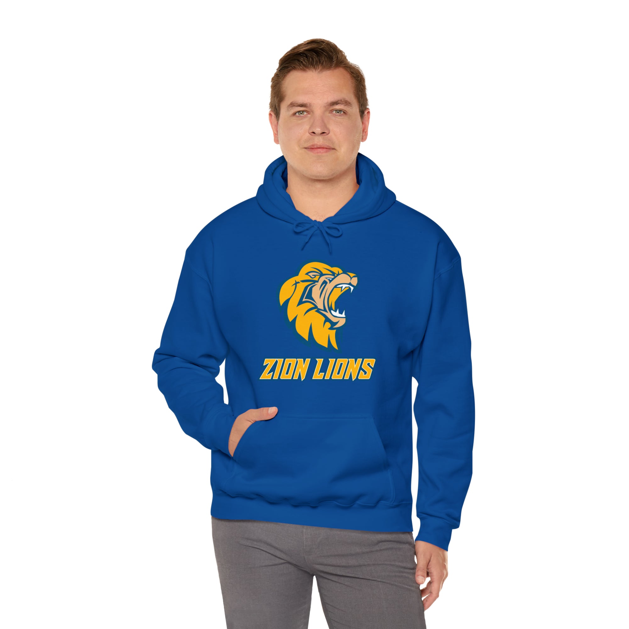 Zion Lions Unisex Heavy Blend™ Hooded Sweatshirt