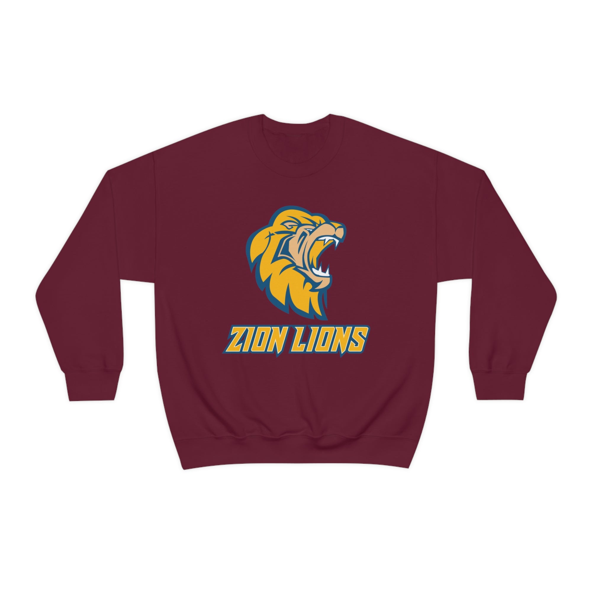 Zion Lions Crewneck Sweatshirts