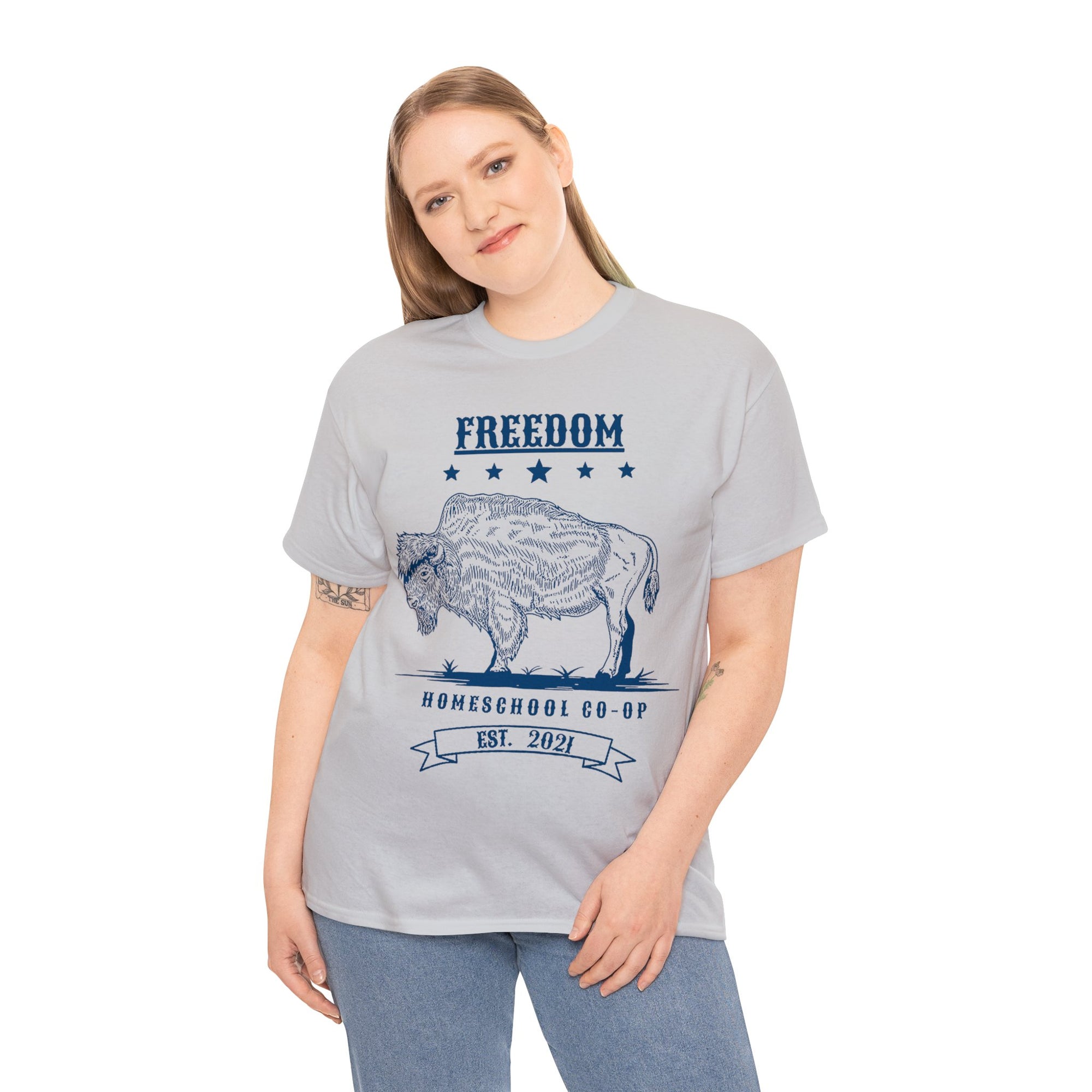 Freedom Homeschool Co-op Unisex Heavy Cotton Tee