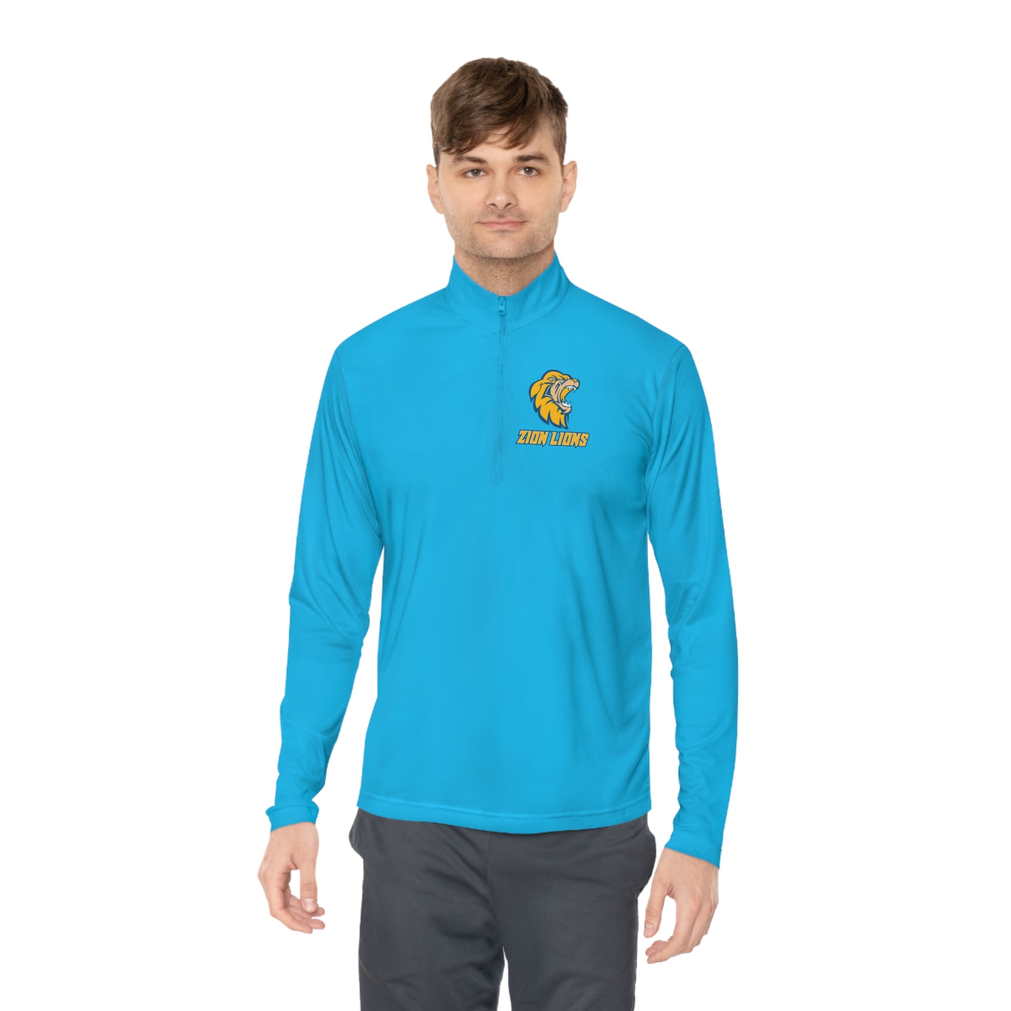 Zion Lions Unisex Quarter-Zip Pullover