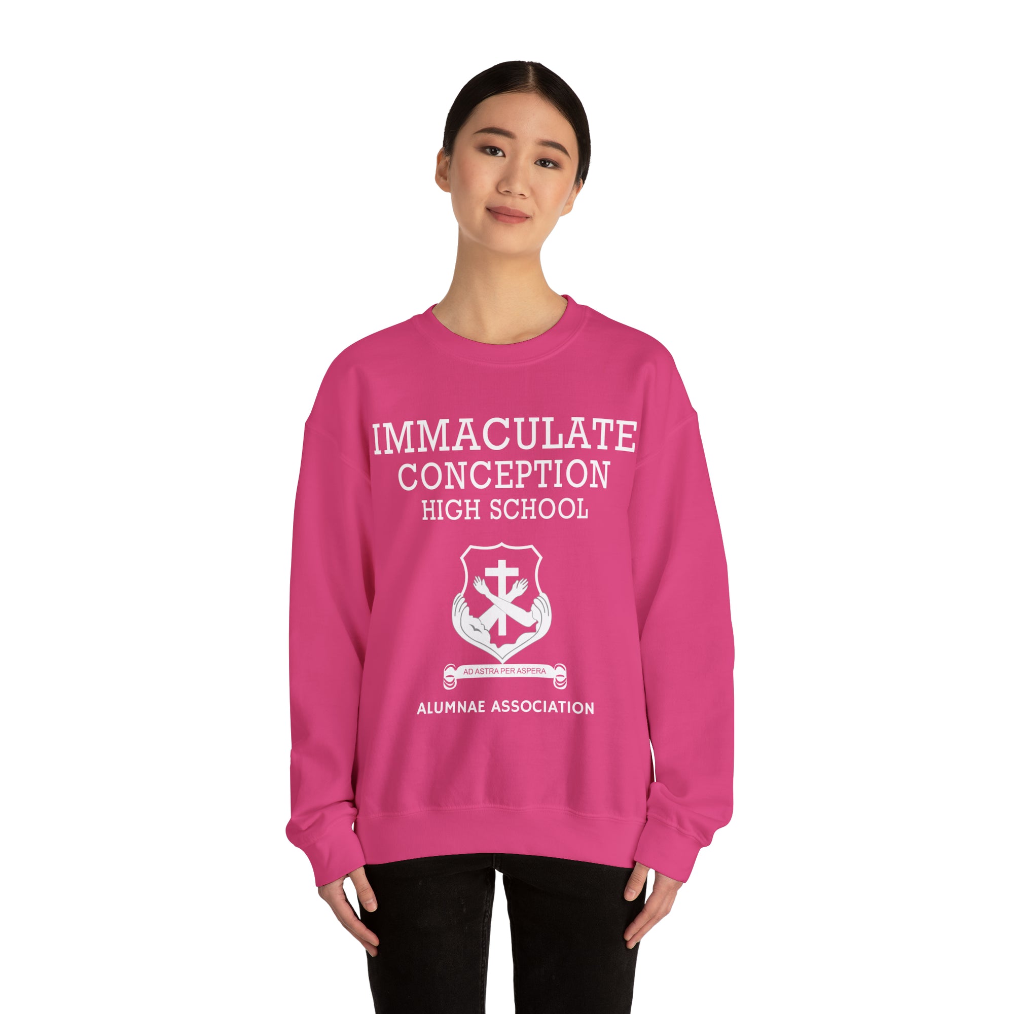 Immaculate Conception High School Alumnae Association Crewneck Sweatshirts