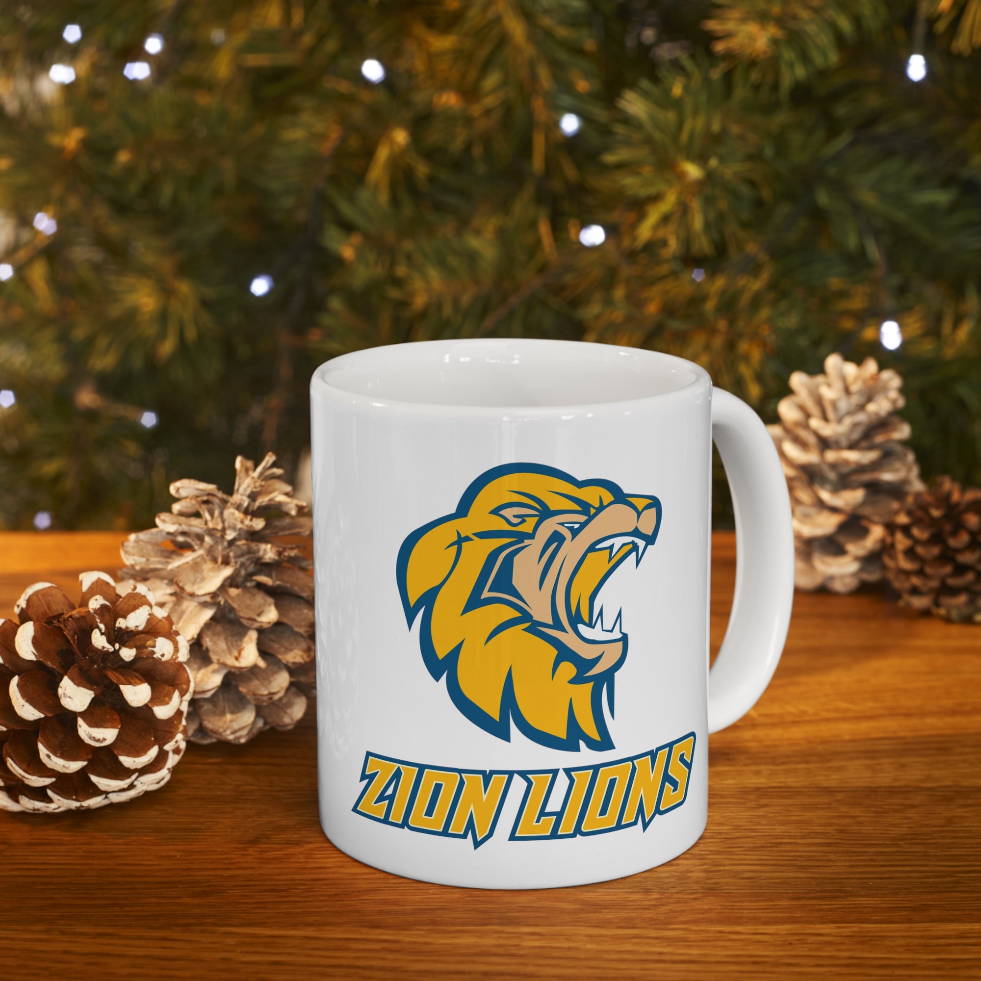 Zion Lions Ceramic Mug 11oz