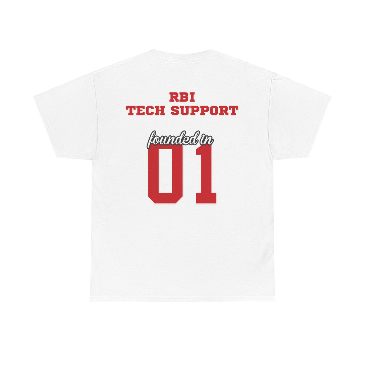 Team Red Bud - Founded in 01 -  Unisex Heavy Cotton Tee