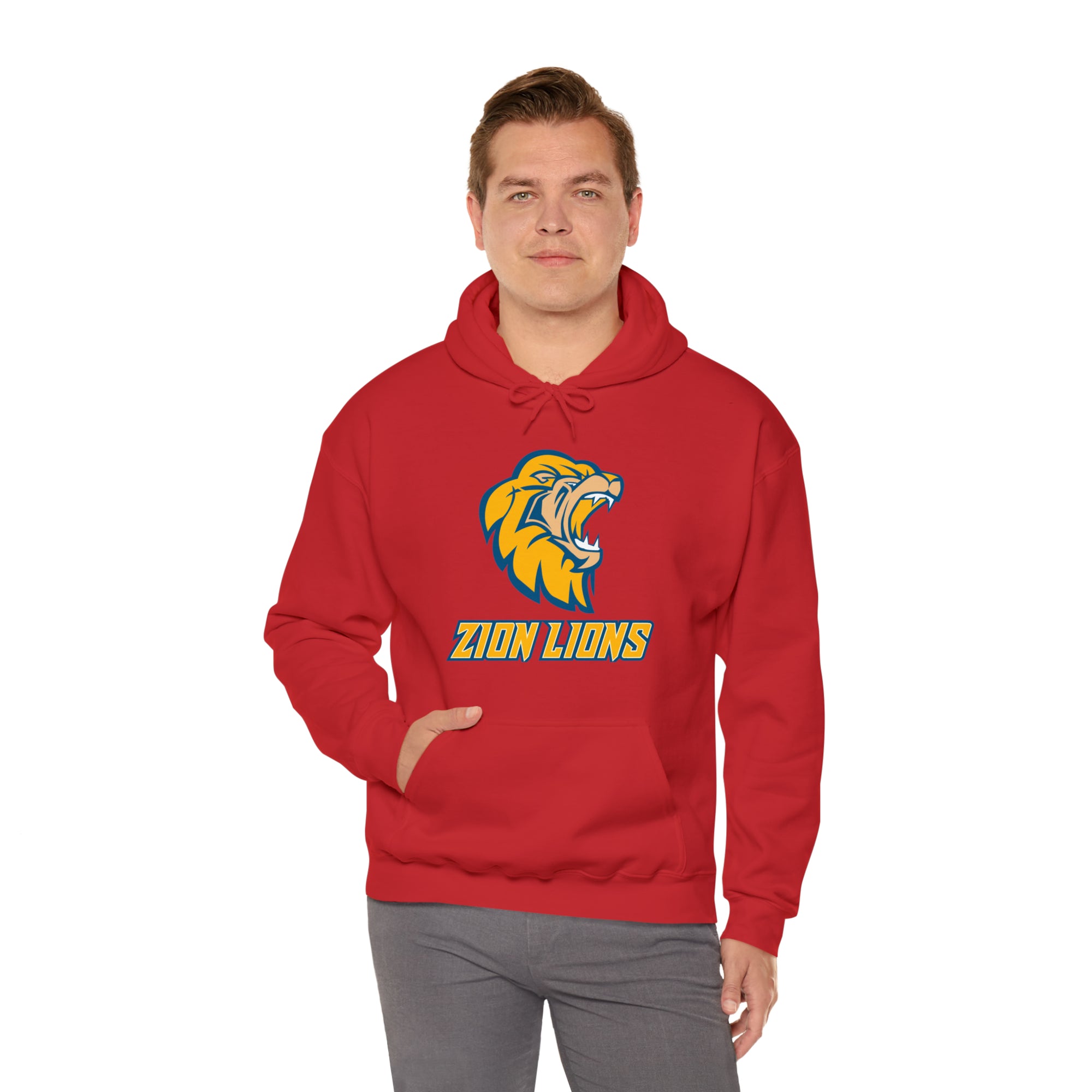 Zion Lions Unisex Heavy Blend™ Hooded Sweatshirt