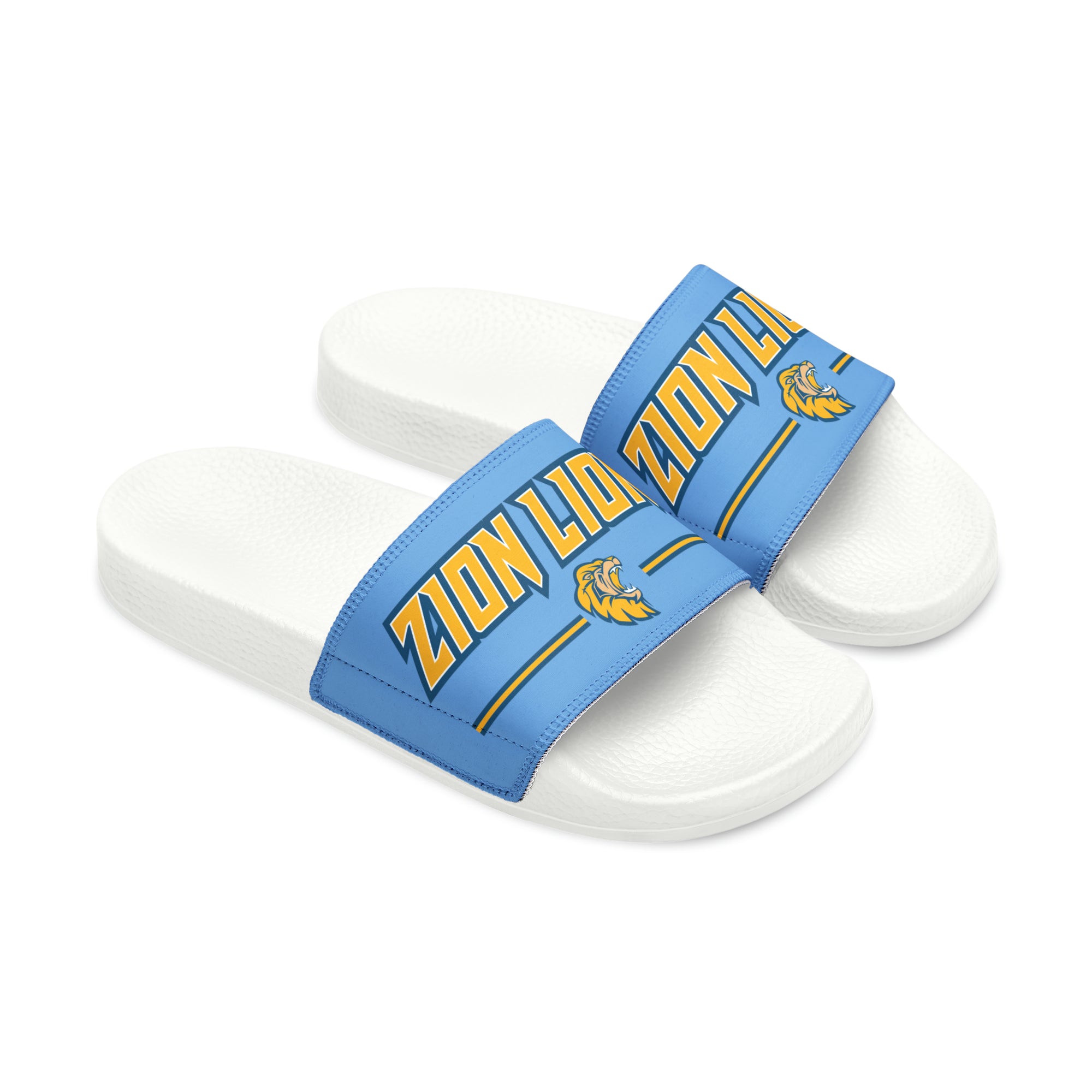 Zion Lions Men's PU Slide Sandals