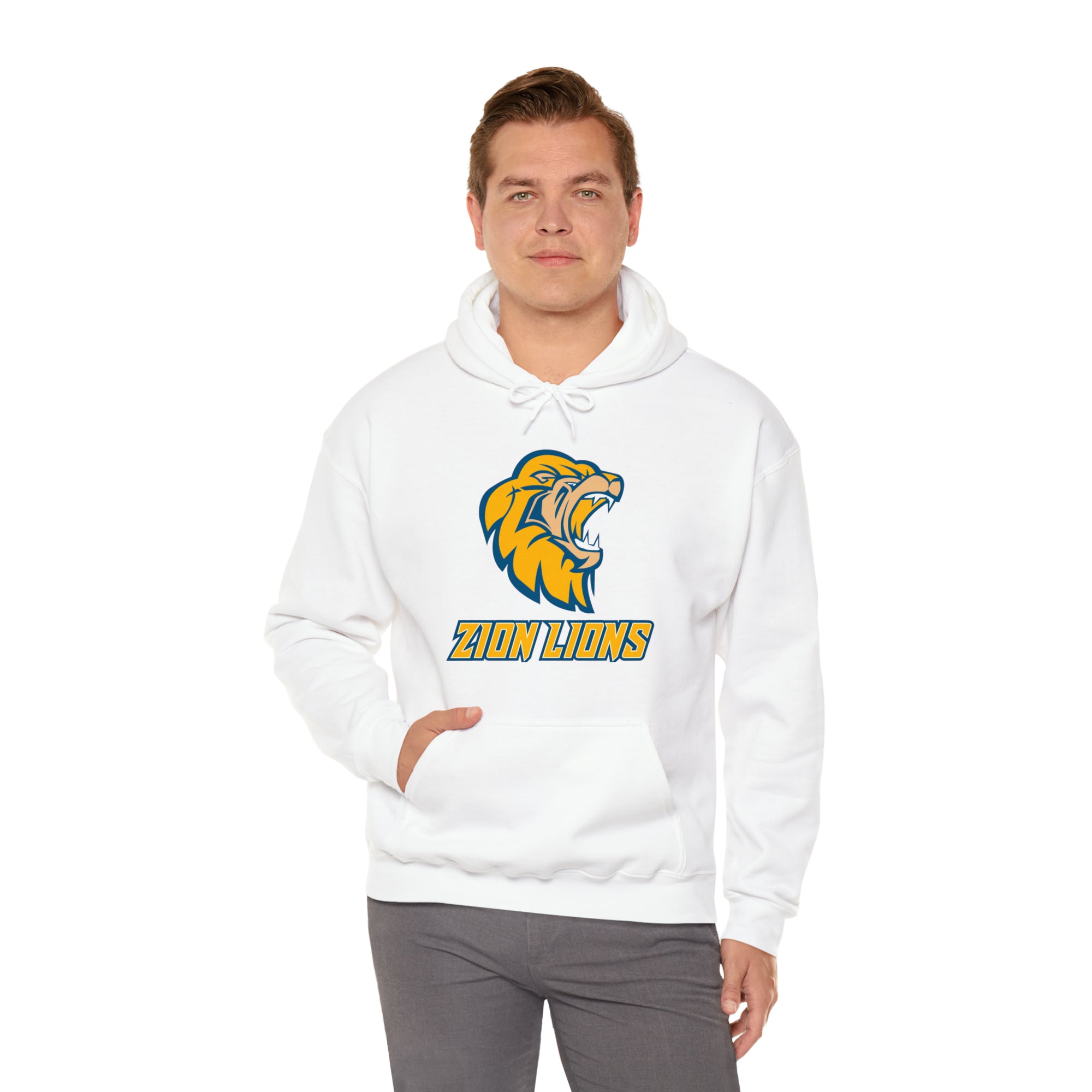 Zion Lions Unisex Heavy Blend™ Hooded Sweatshirt