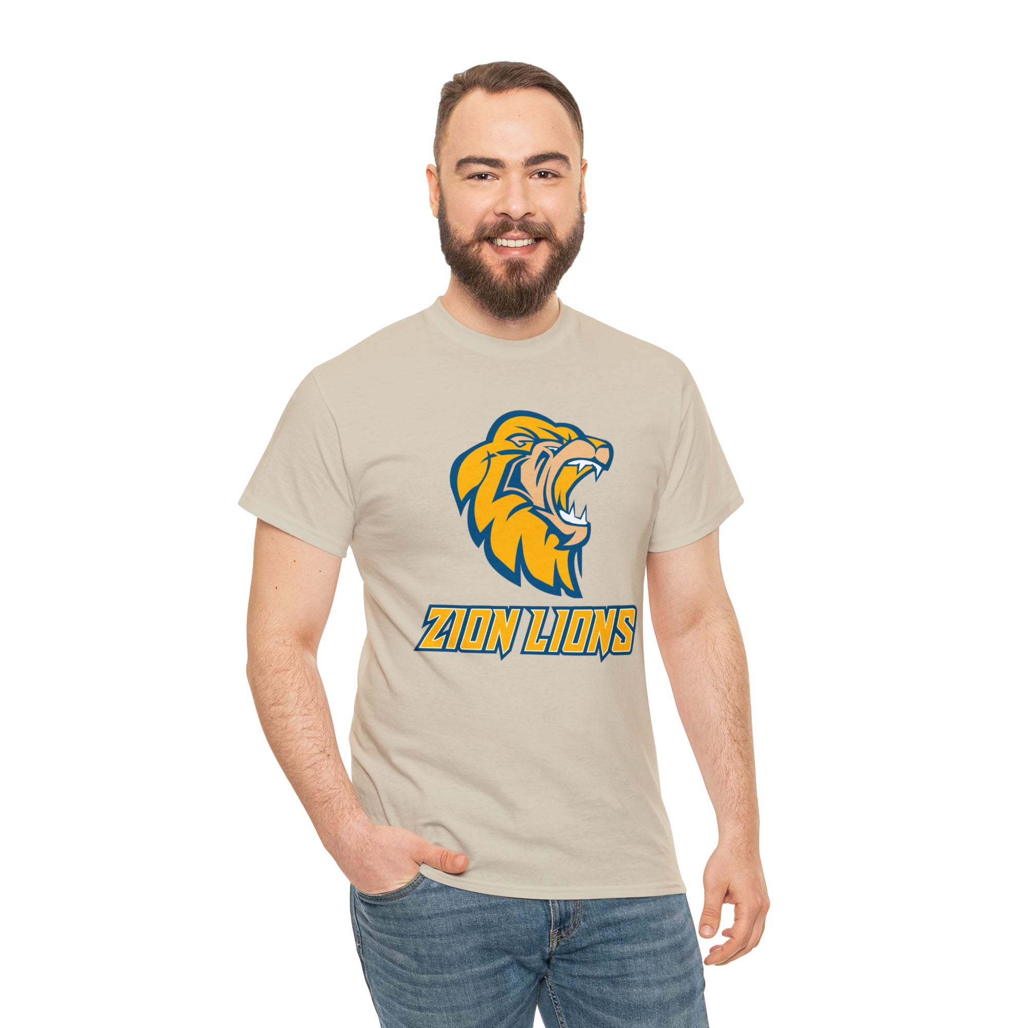 Zion Lions Unisex Heavy Cotton Tee