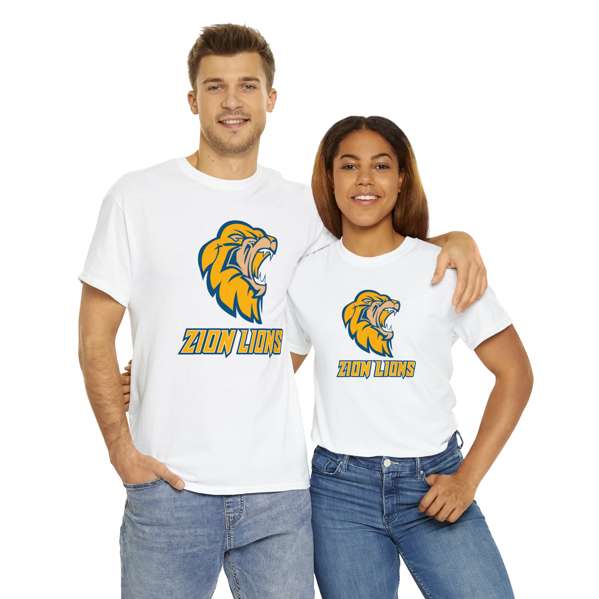 Zion Lions Unisex Heavy Cotton Tee