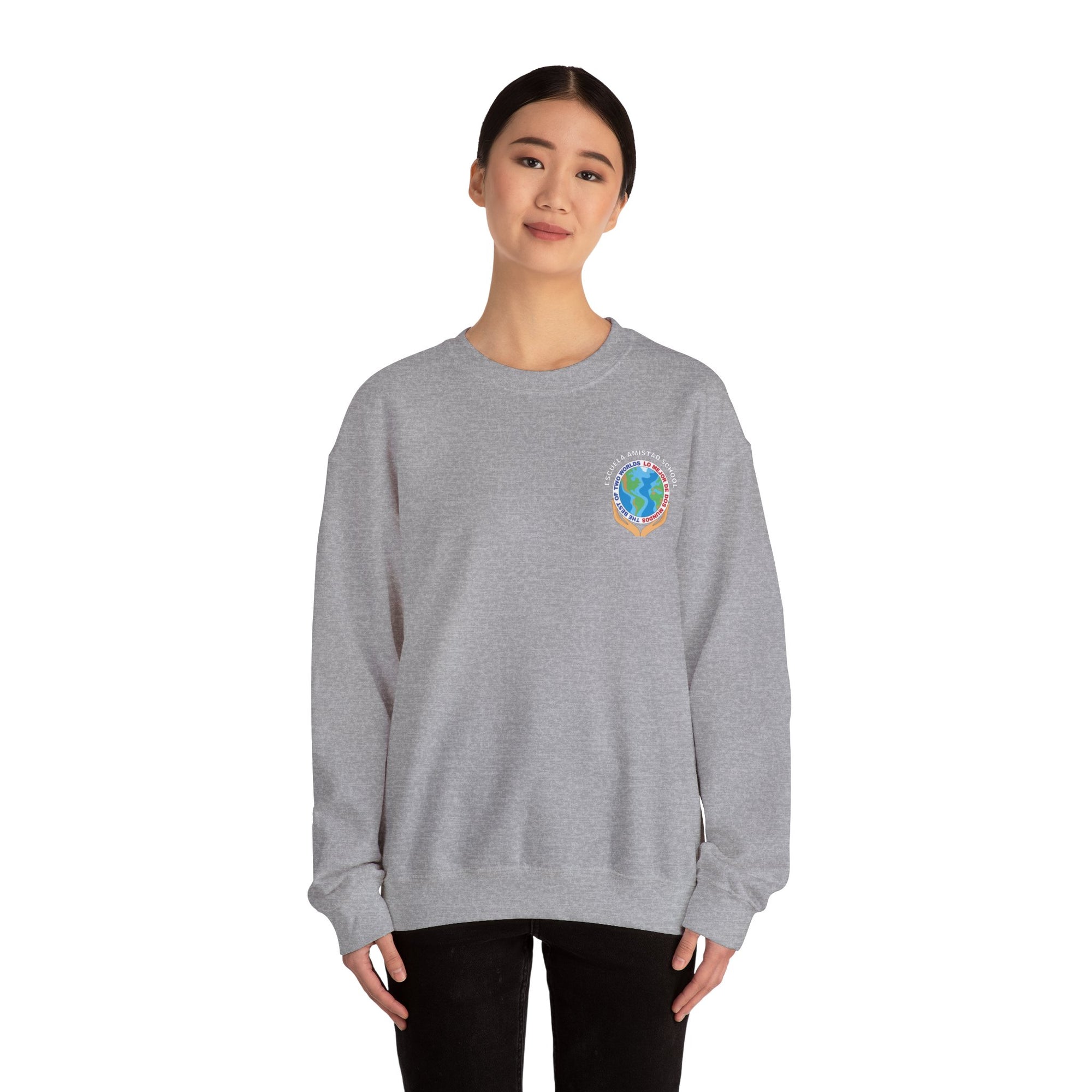 Escuela Amistad School Crewneck Sweatshirts