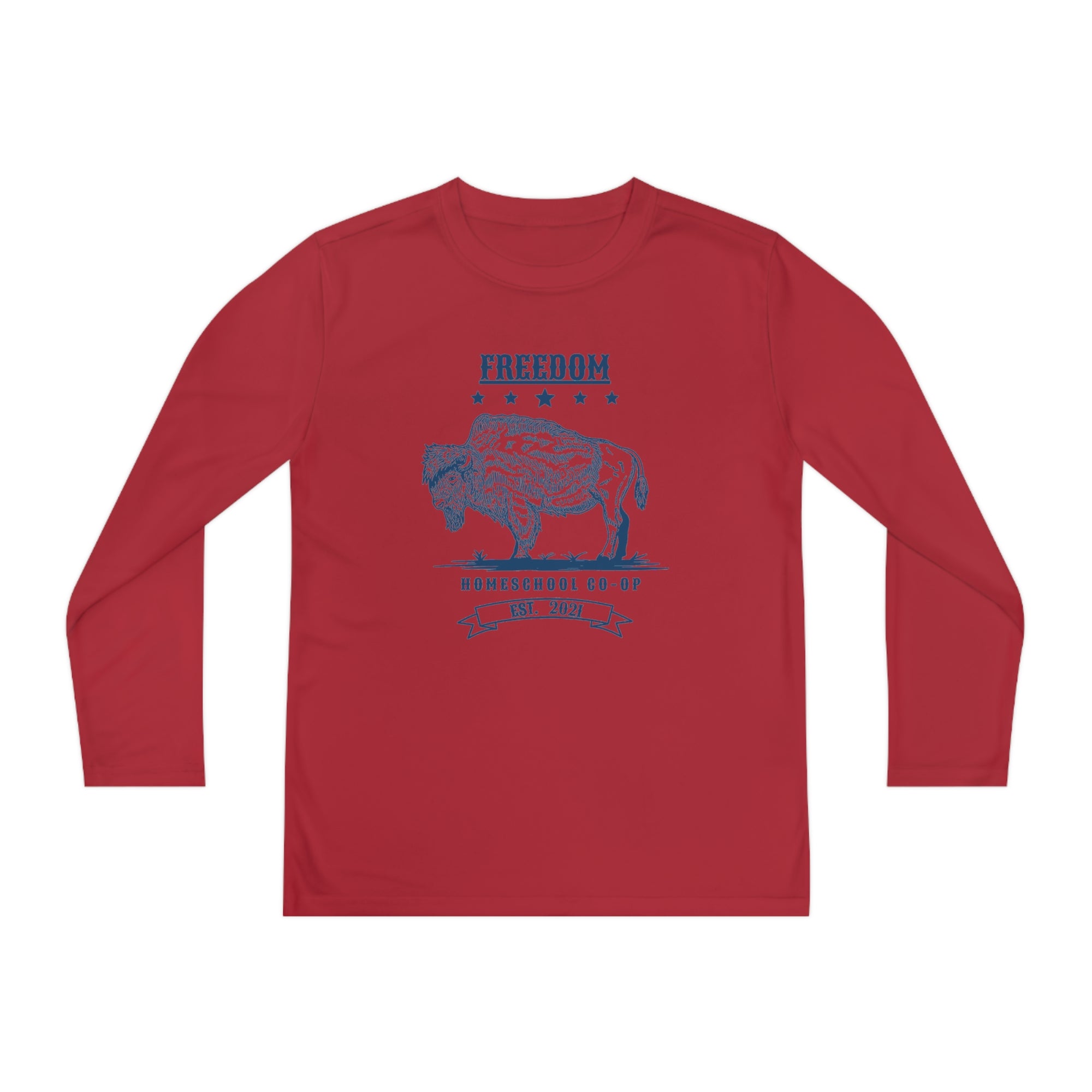 Youth Freedom Homeschool Co-op Long Sleeve Competitor Tee