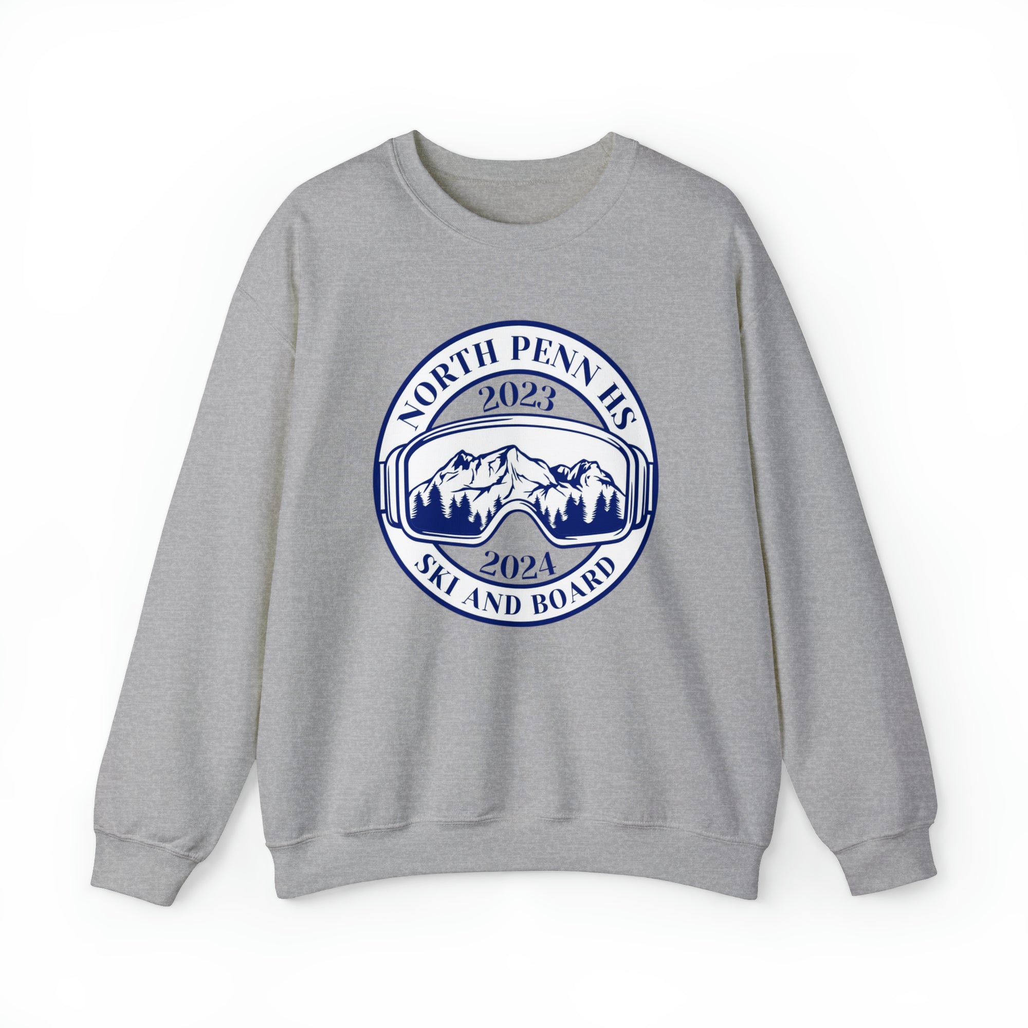 North Penn HS Ski &amp; Board Crewneck Sweatshirts