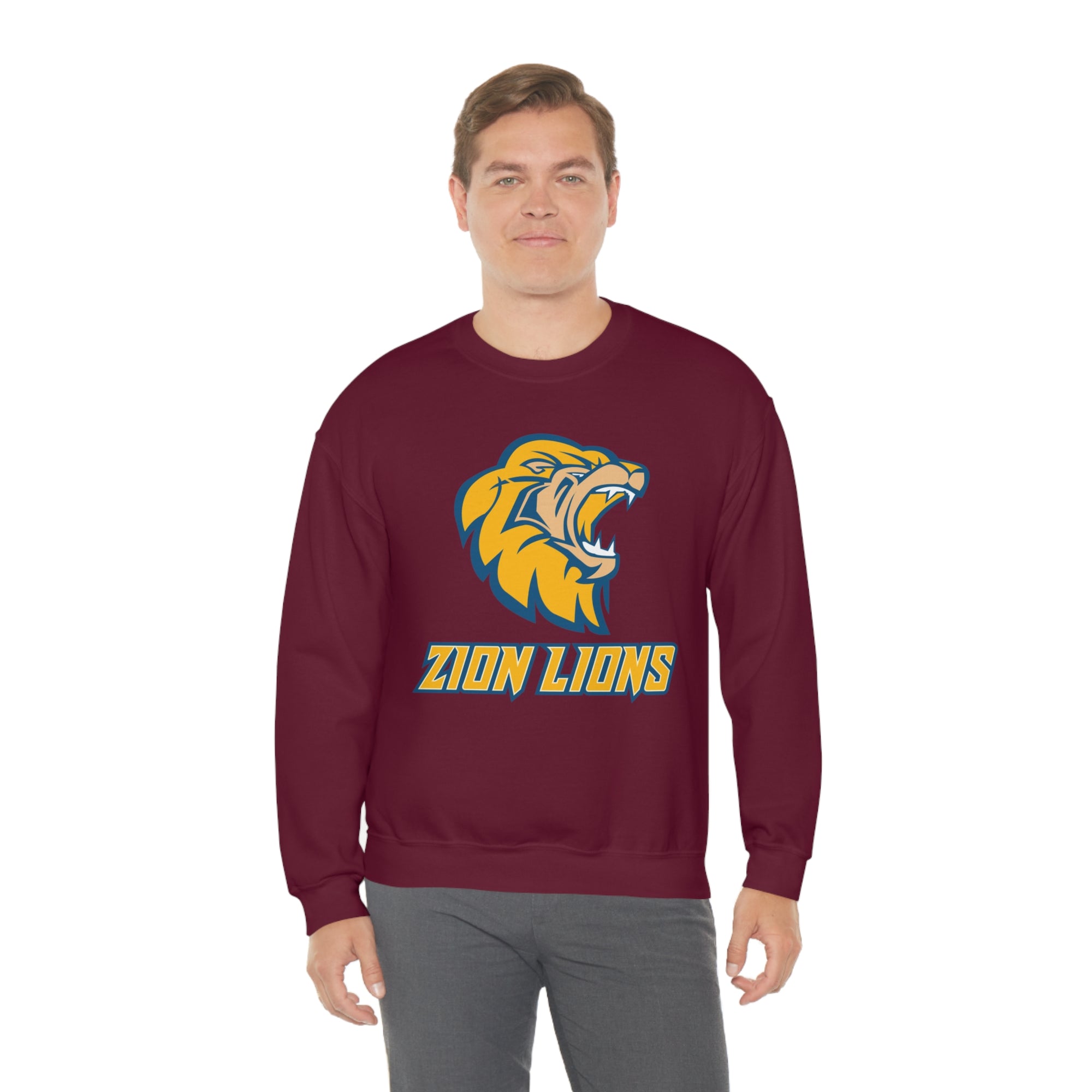 Zion Lions Crewneck Sweatshirts