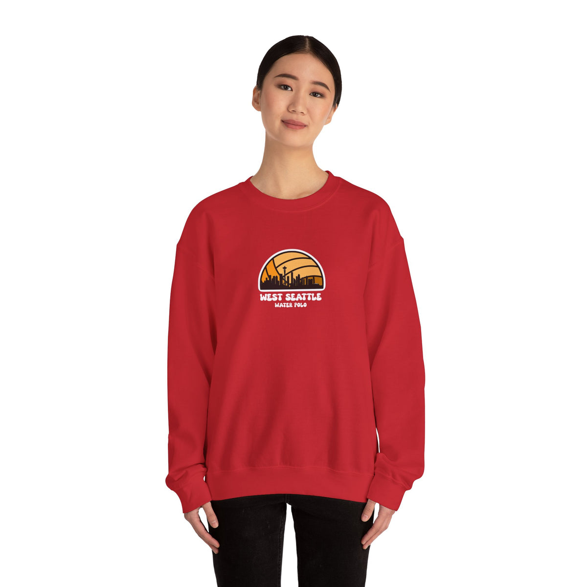 West Seattle Water Polo Heavy Blend™ Crewneck Sweatshirt