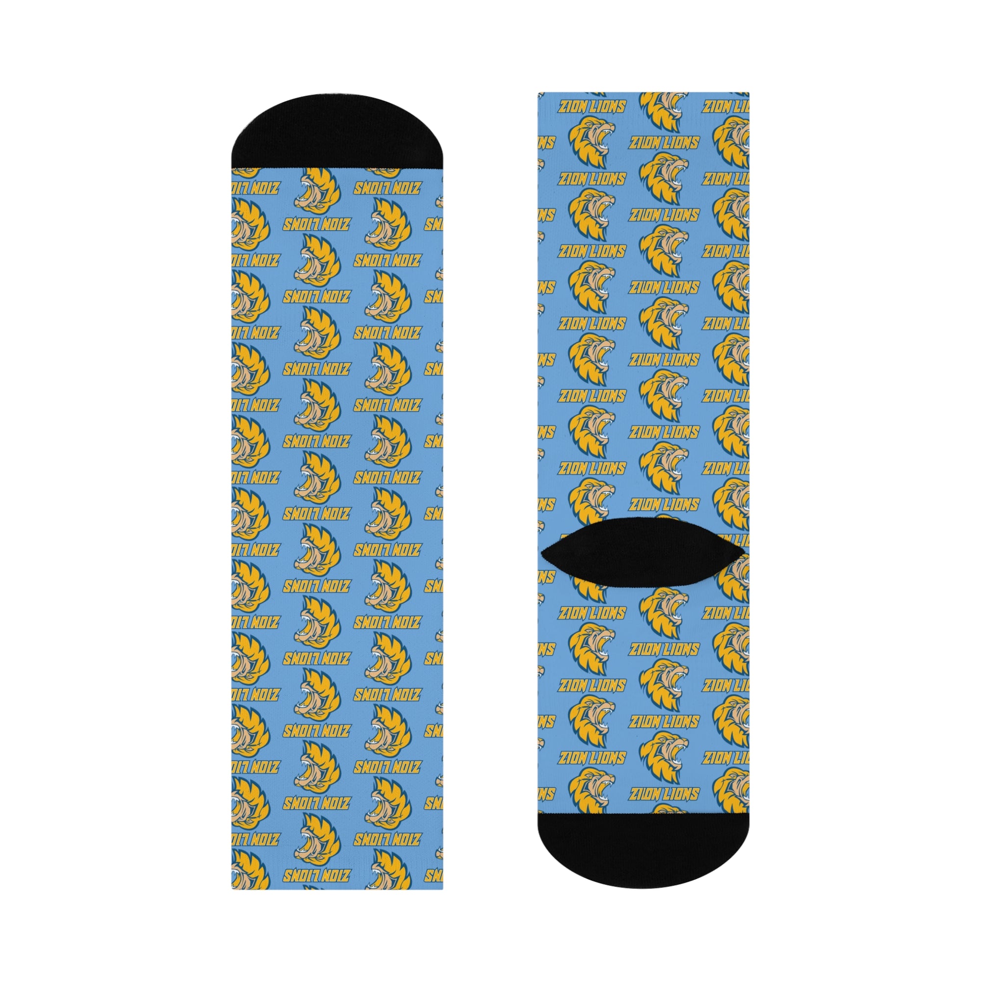 Zion Lions Cushioned Crew Socks