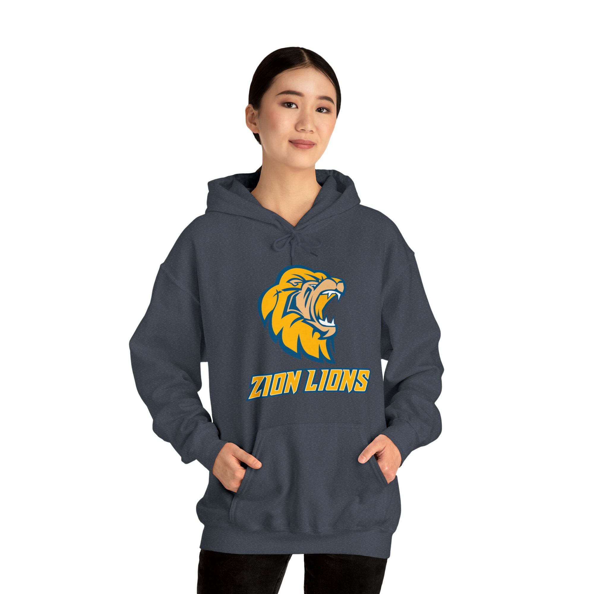 Zion Lions Unisex Heavy Blend™ Hooded Sweatshirt