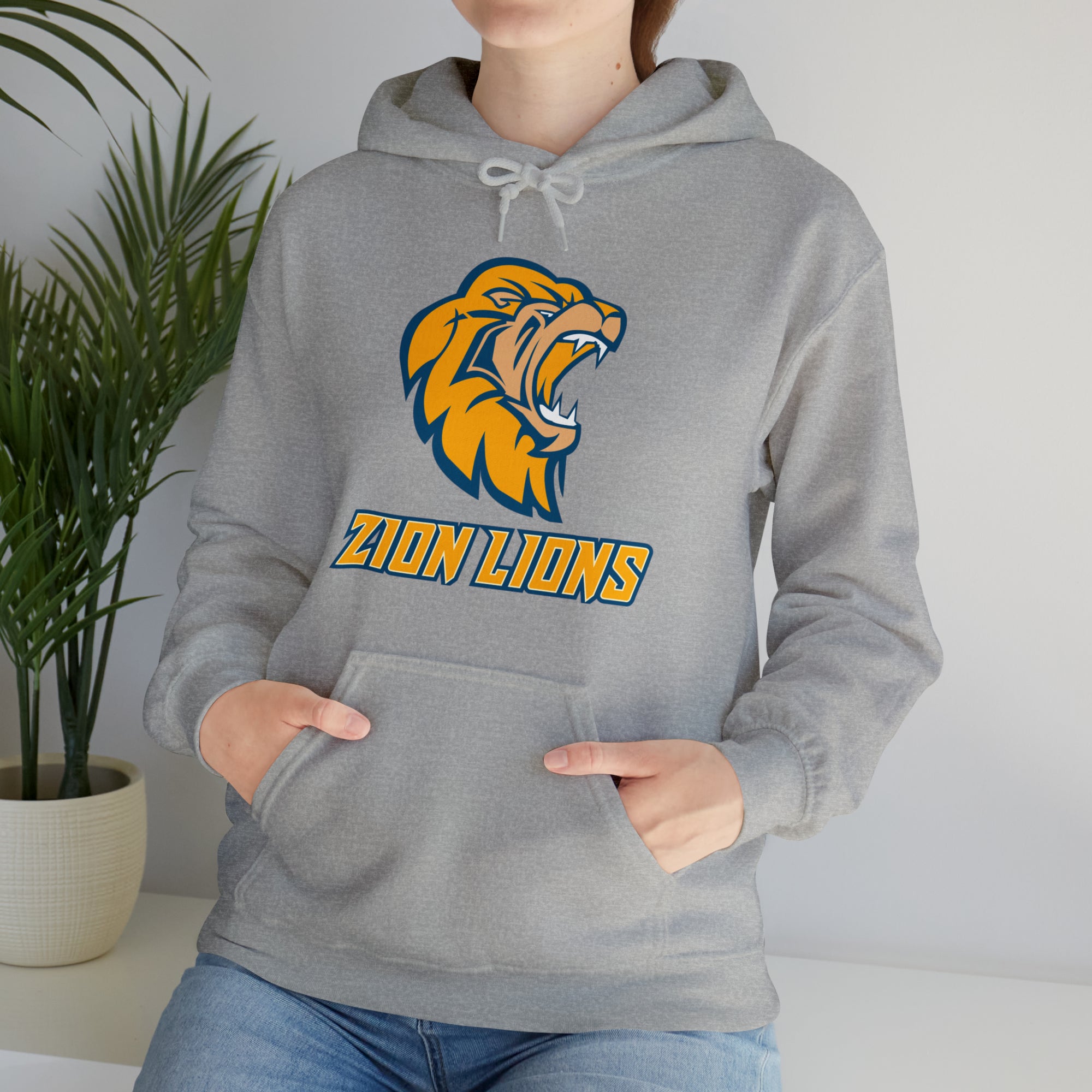 Zion Lions Unisex Heavy Blend™ Hooded Sweatshirt