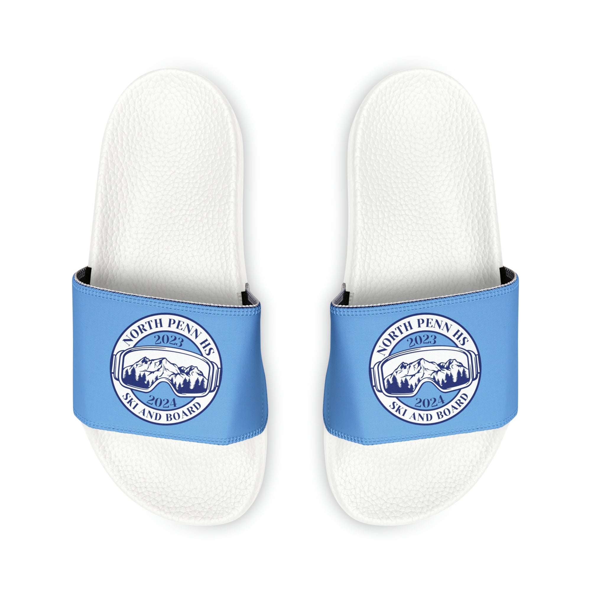 North Penn HS Ski &amp; Board PU Slide Sandals