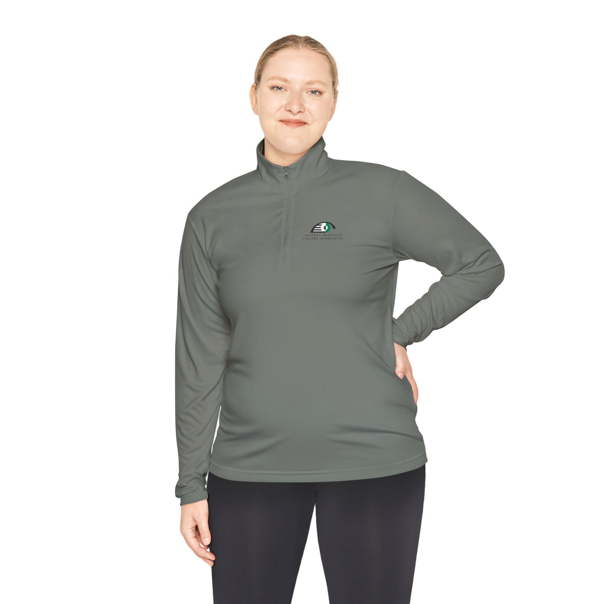 Central Missouri Eyecare Associates Unisex Quarter-Zip Pullover