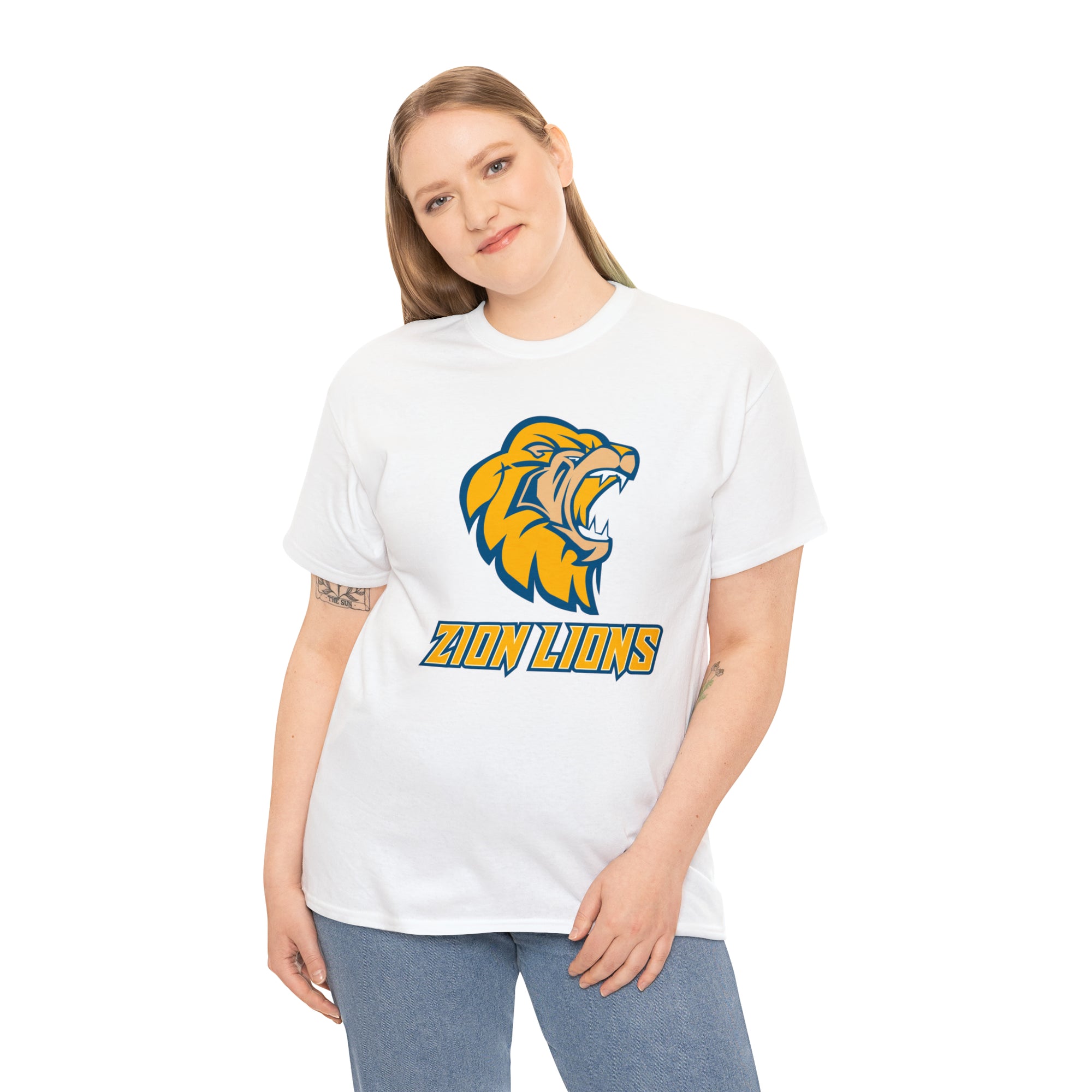 Zion Lions Unisex Heavy Cotton Tee