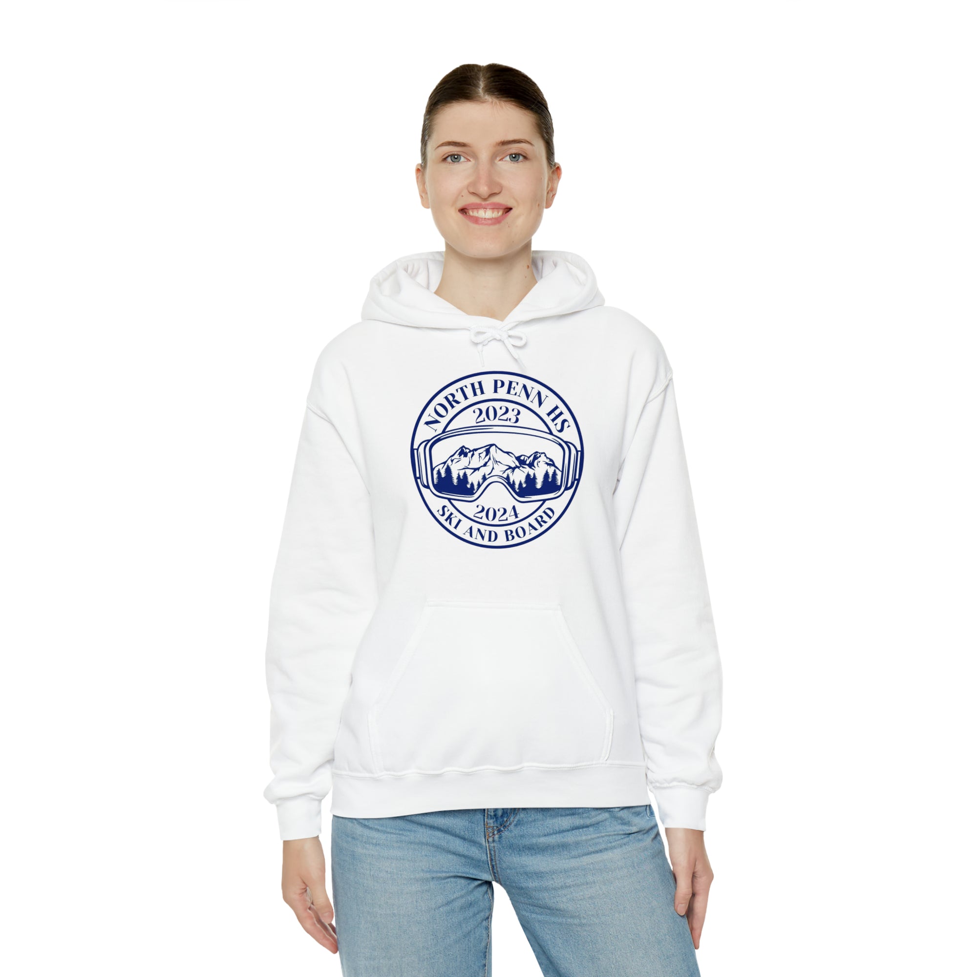 North Penn HS Ski &amp; Board Unisex Heavy Blend™ Hooded Sweatshirt