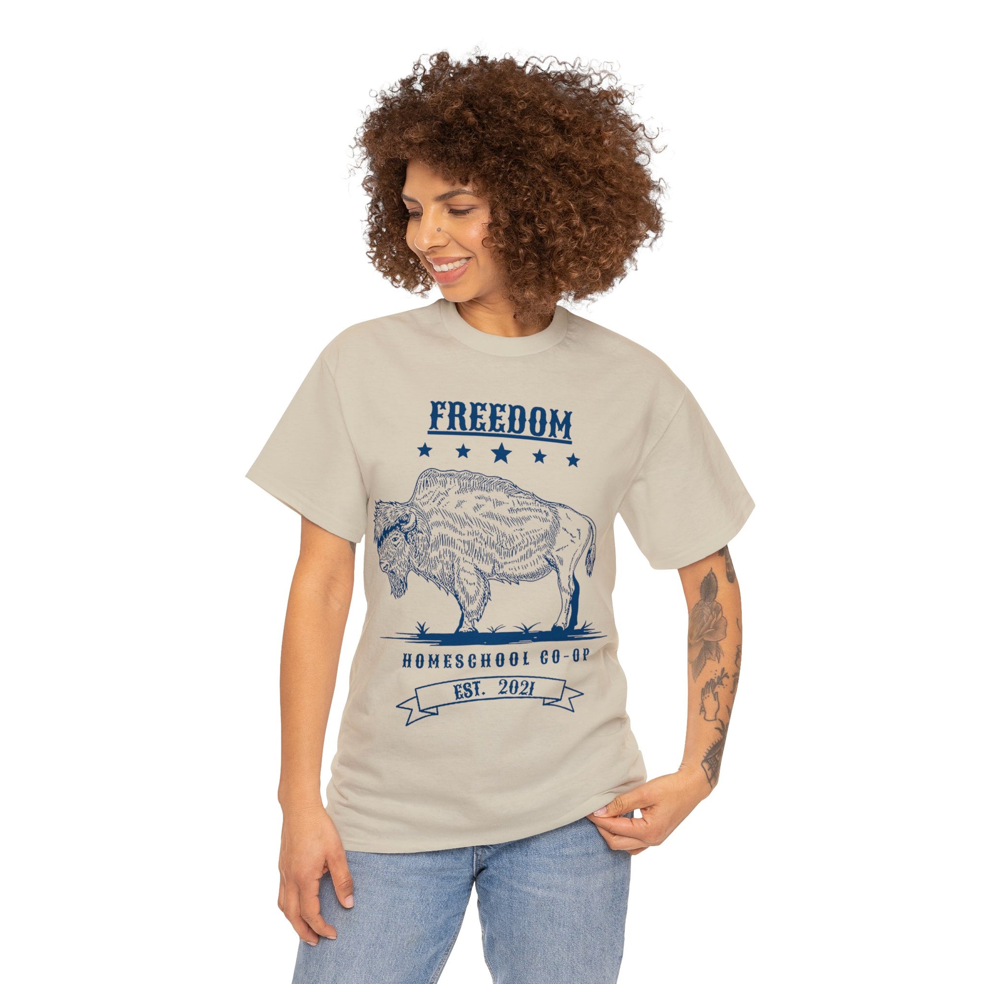 Freedom Homeschool Co-op Unisex Heavy Cotton Tee