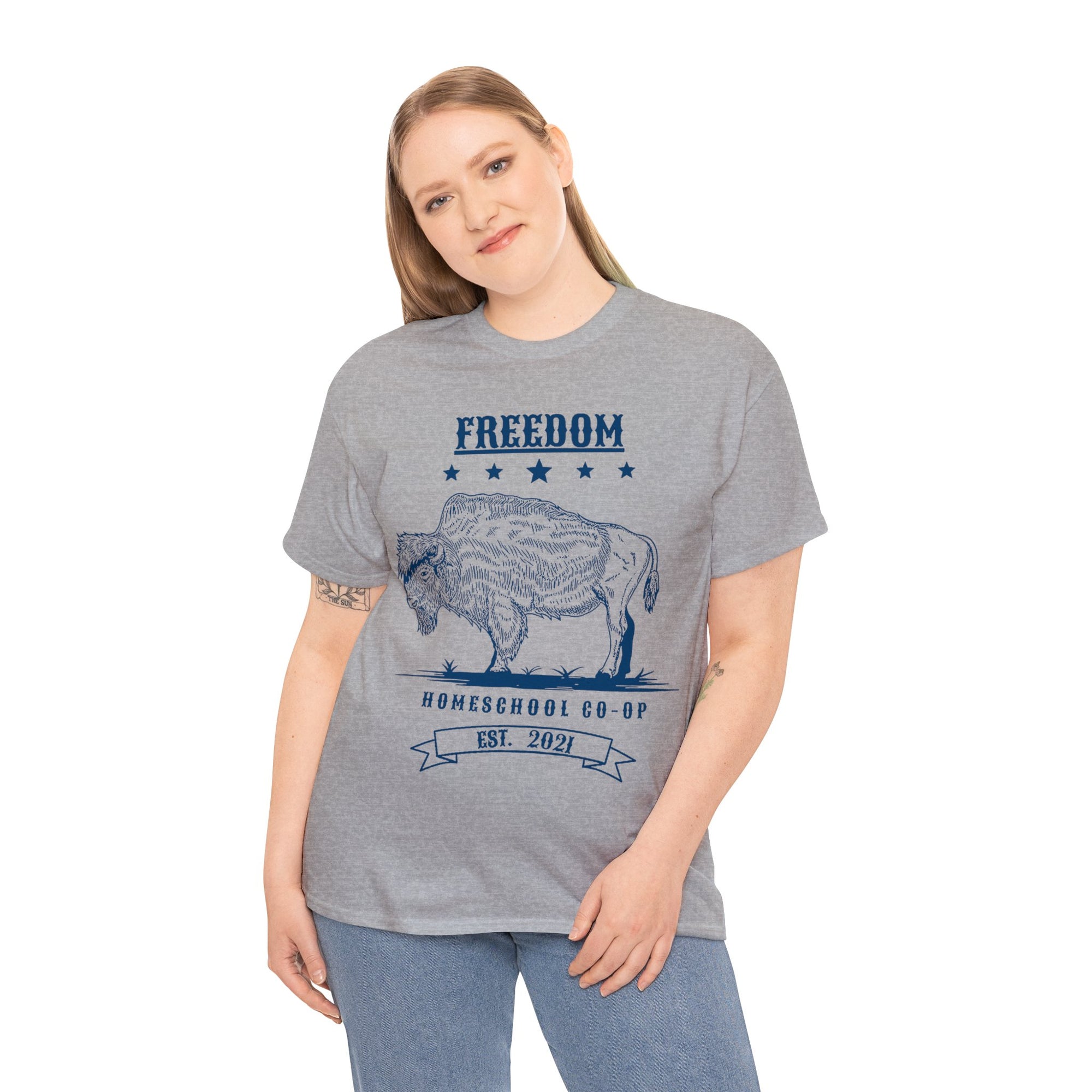 Freedom Homeschool Co-op Unisex Heavy Cotton Tee