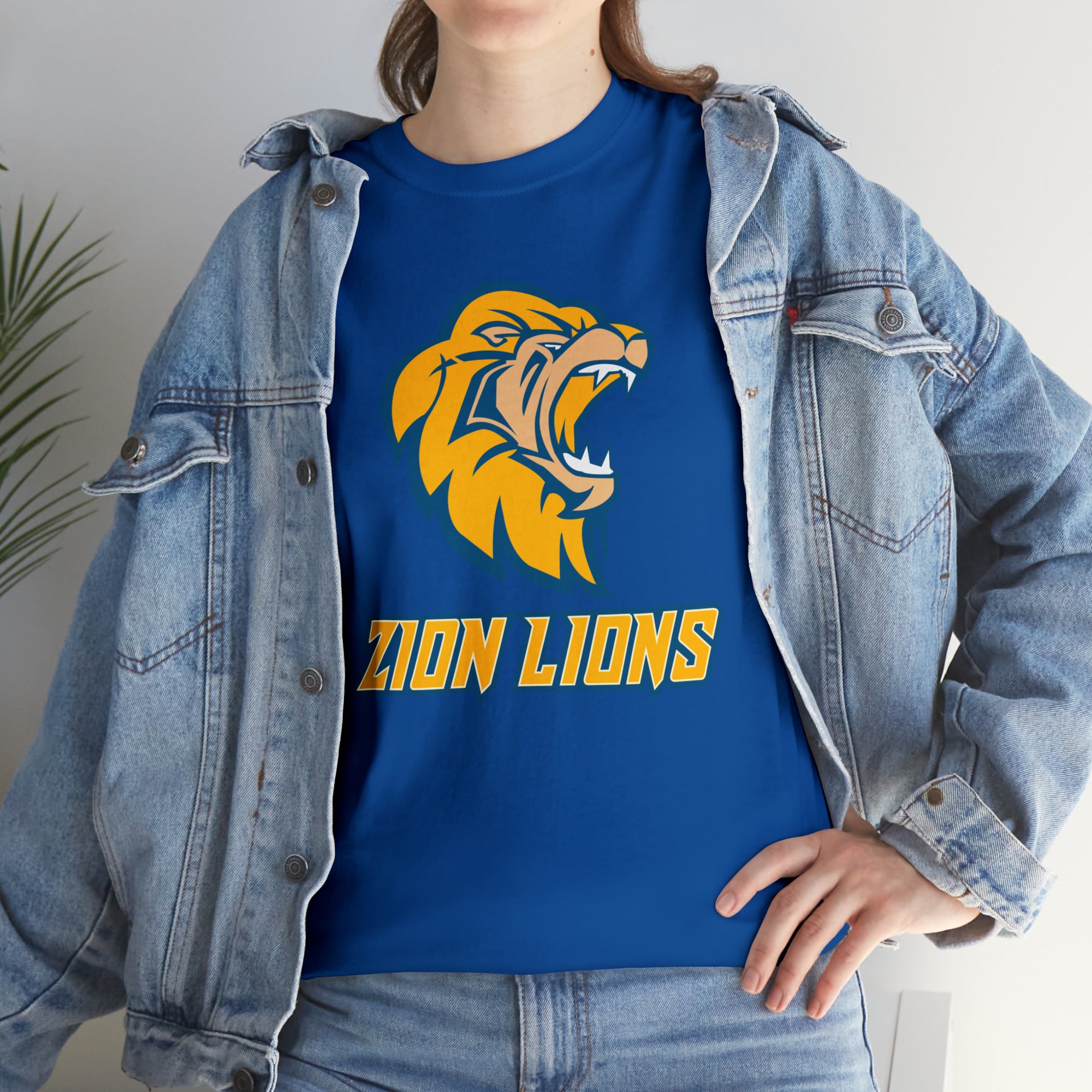 Zion Lions Unisex Heavy Cotton Tee