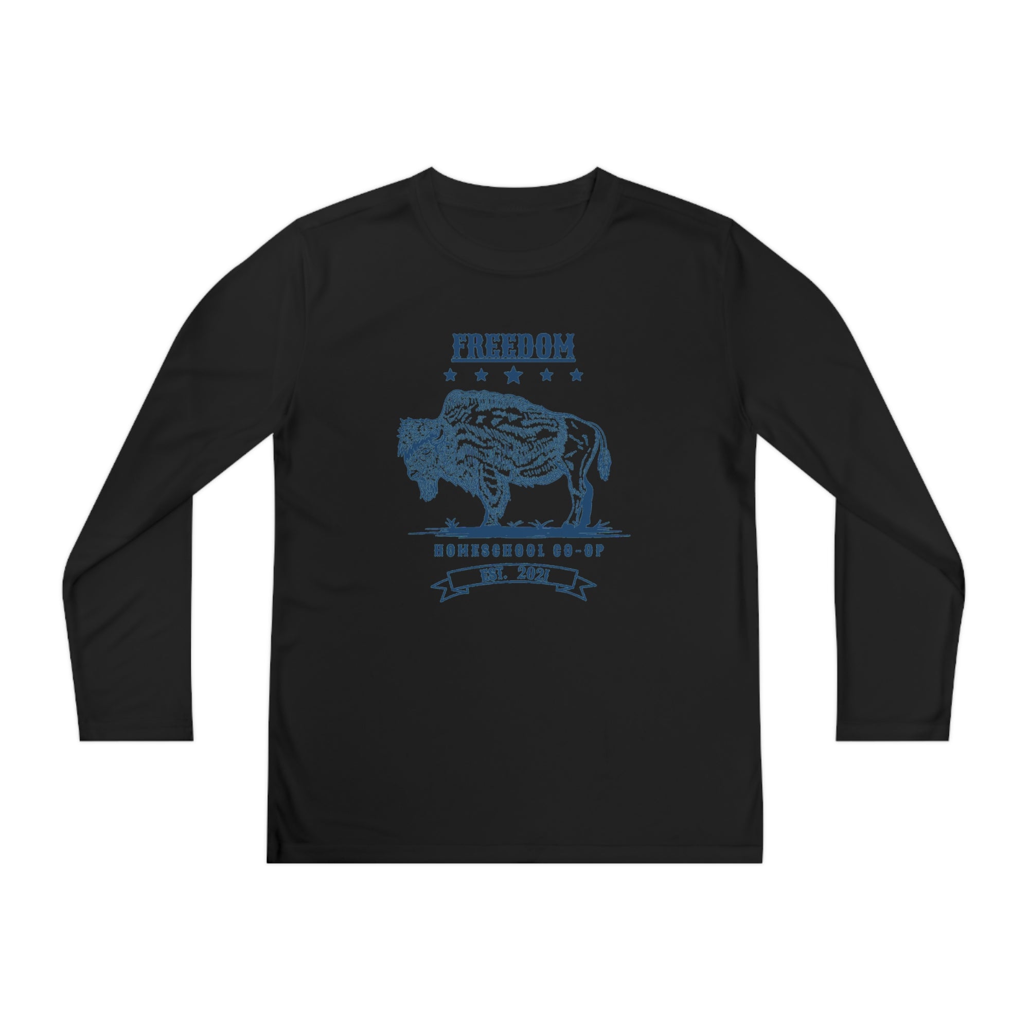 Youth Freedom Homeschool Co-op Long Sleeve Competitor Tee