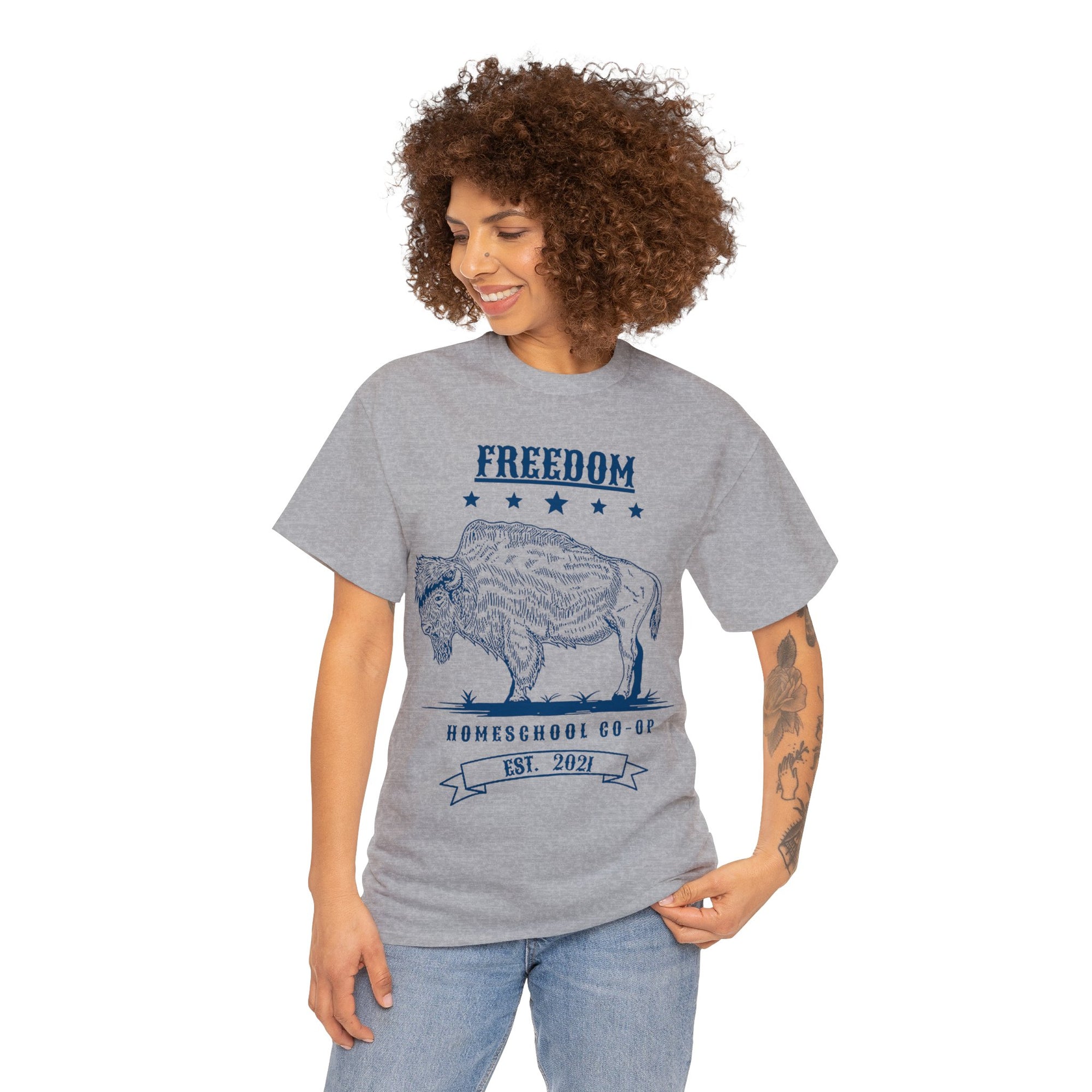 Freedom Homeschool Co-op Unisex Heavy Cotton Tee
