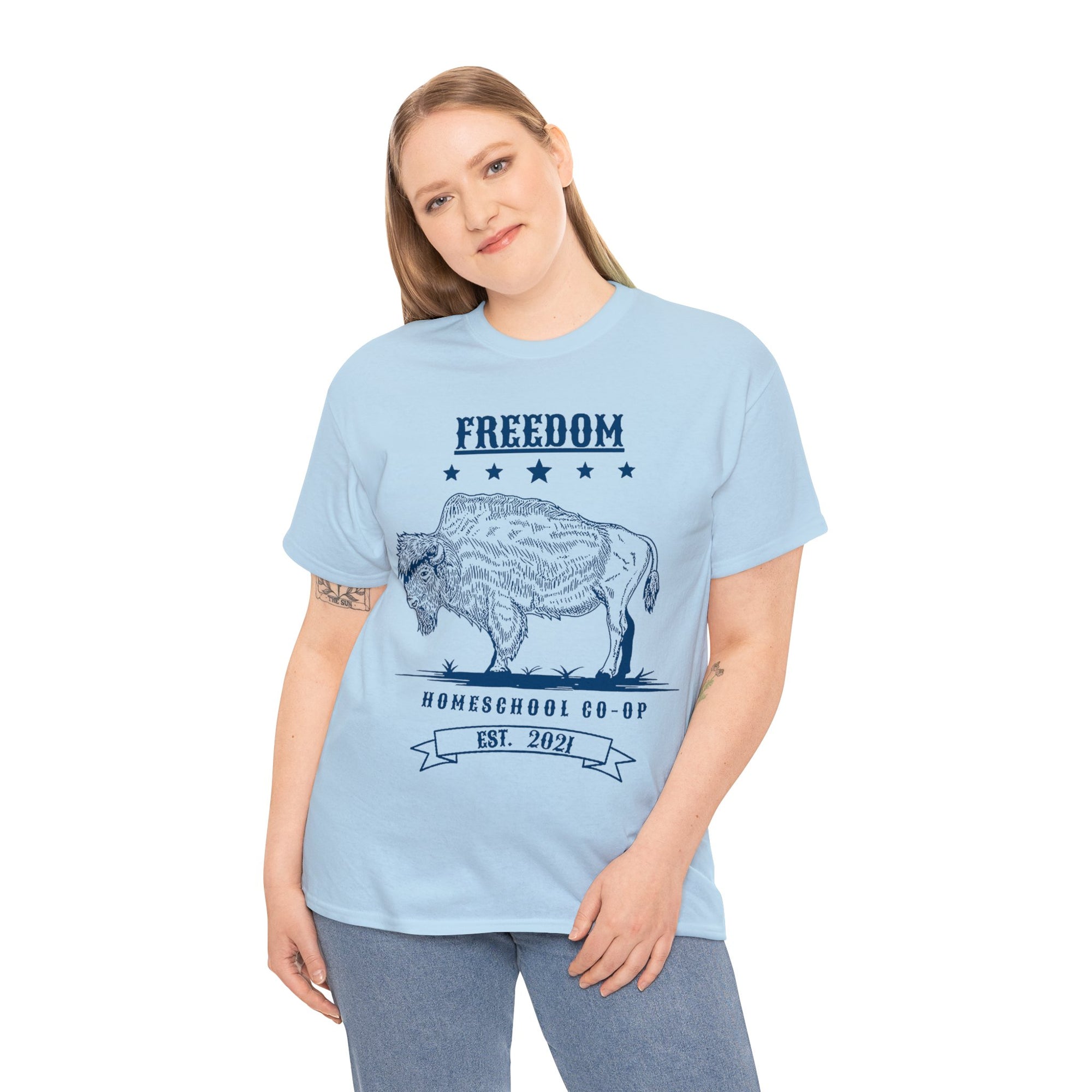 Freedom Homeschool Co-op Unisex Heavy Cotton Tee