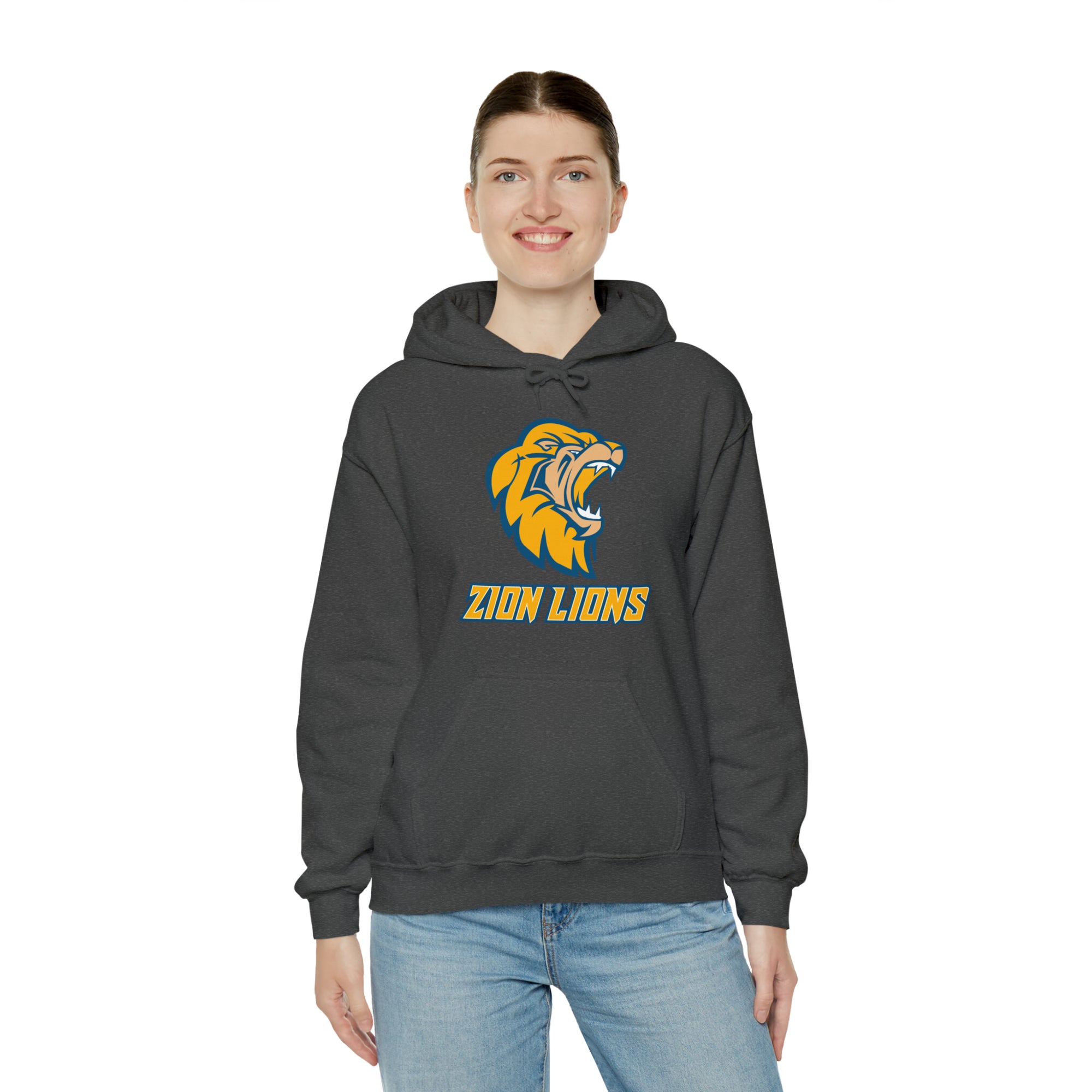 Zion Lions Unisex Heavy Blend™ Hooded Sweatshirt