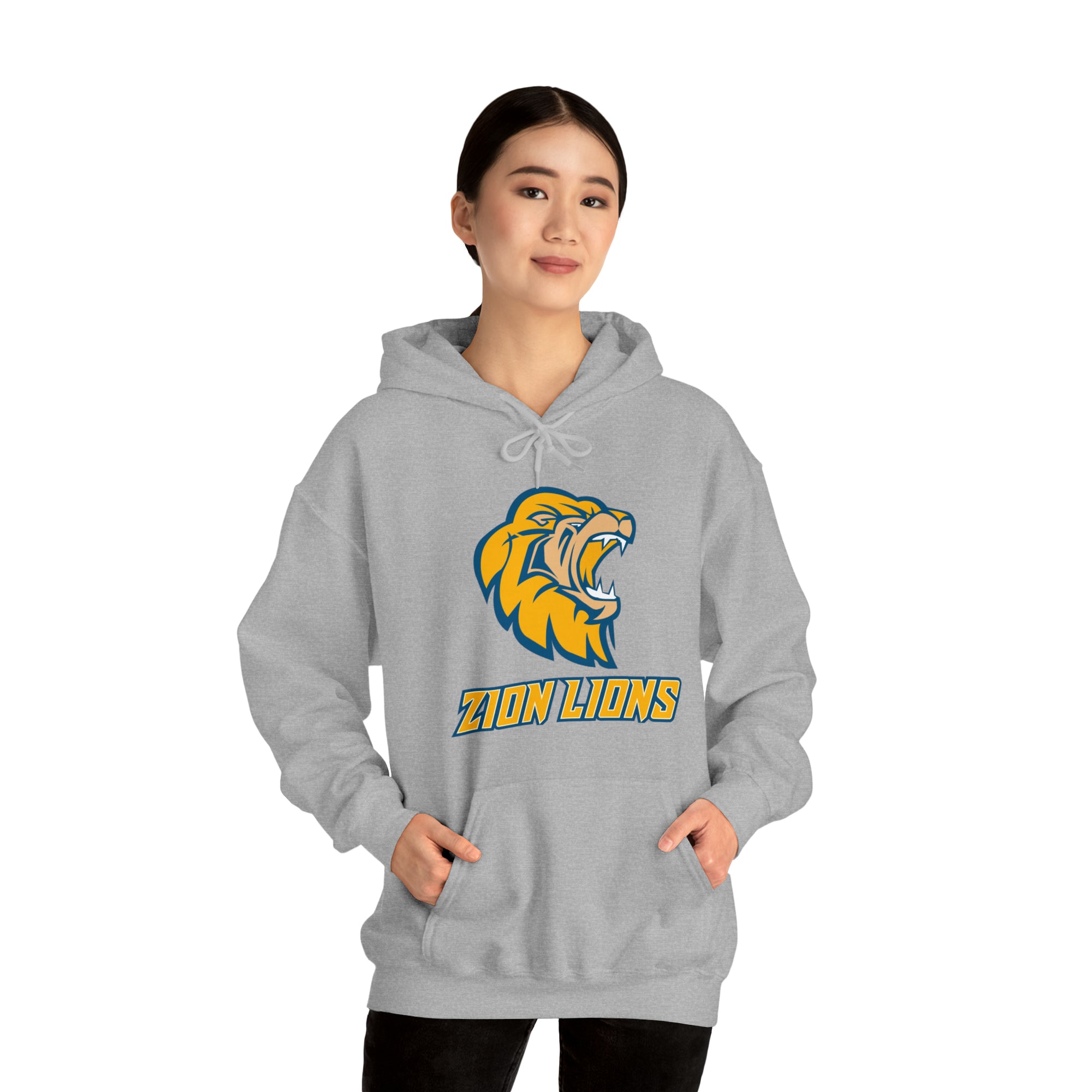 Zion Lions Unisex Heavy Blend™ Hooded Sweatshirt