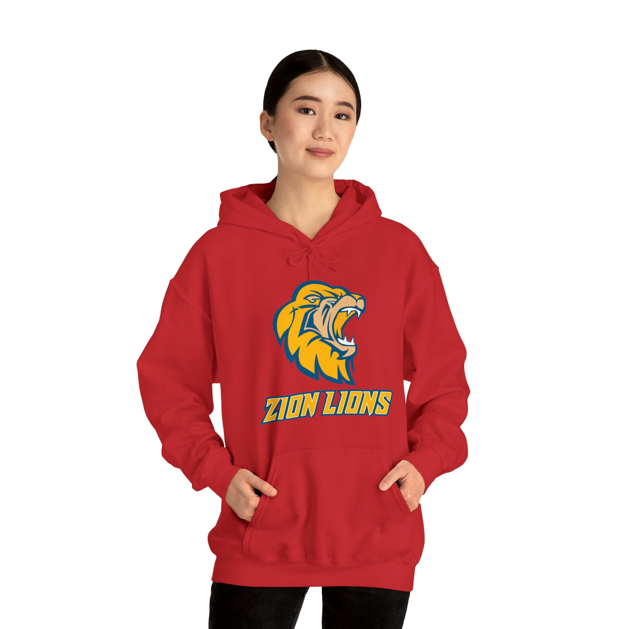 Zion Lions Unisex Heavy Blend™ Hooded Sweatshirt