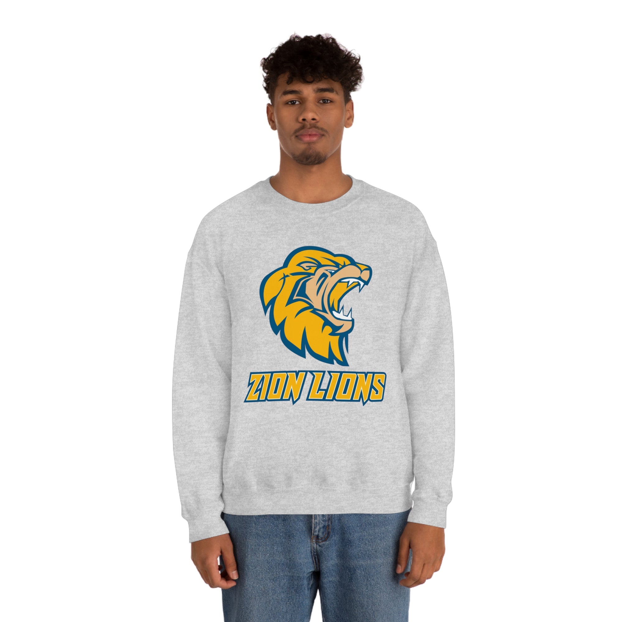 Zion Lions Crewneck Sweatshirts