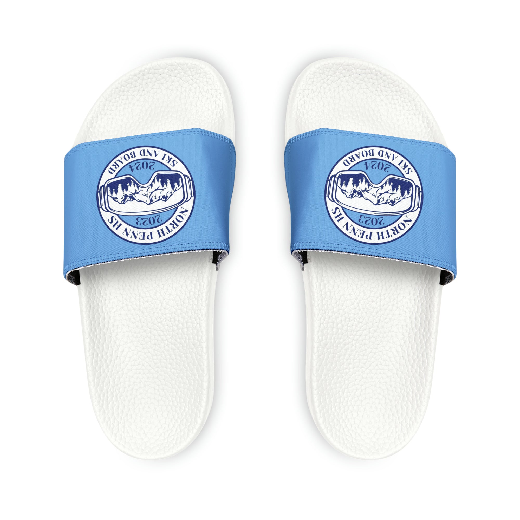 North Penn HS Ski &amp; Board PU Slide Sandals
