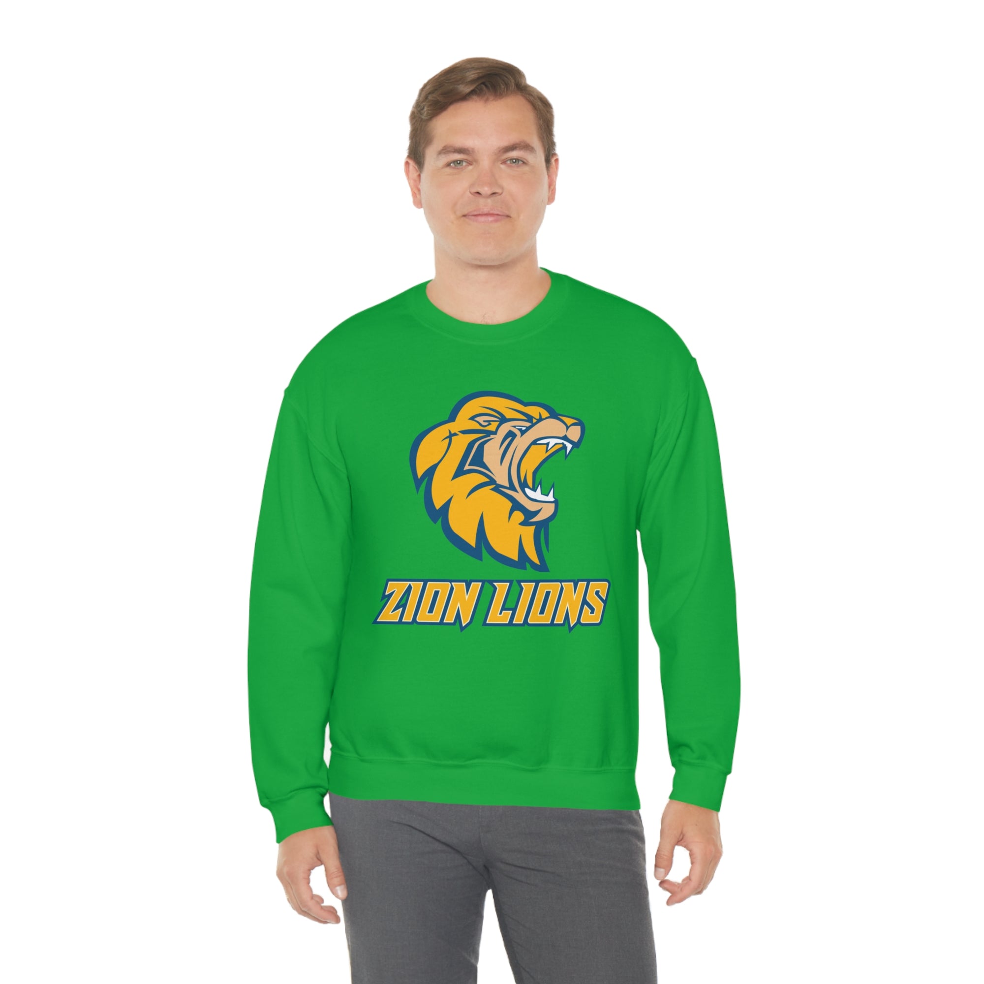 Zion Lions Crewneck Sweatshirts