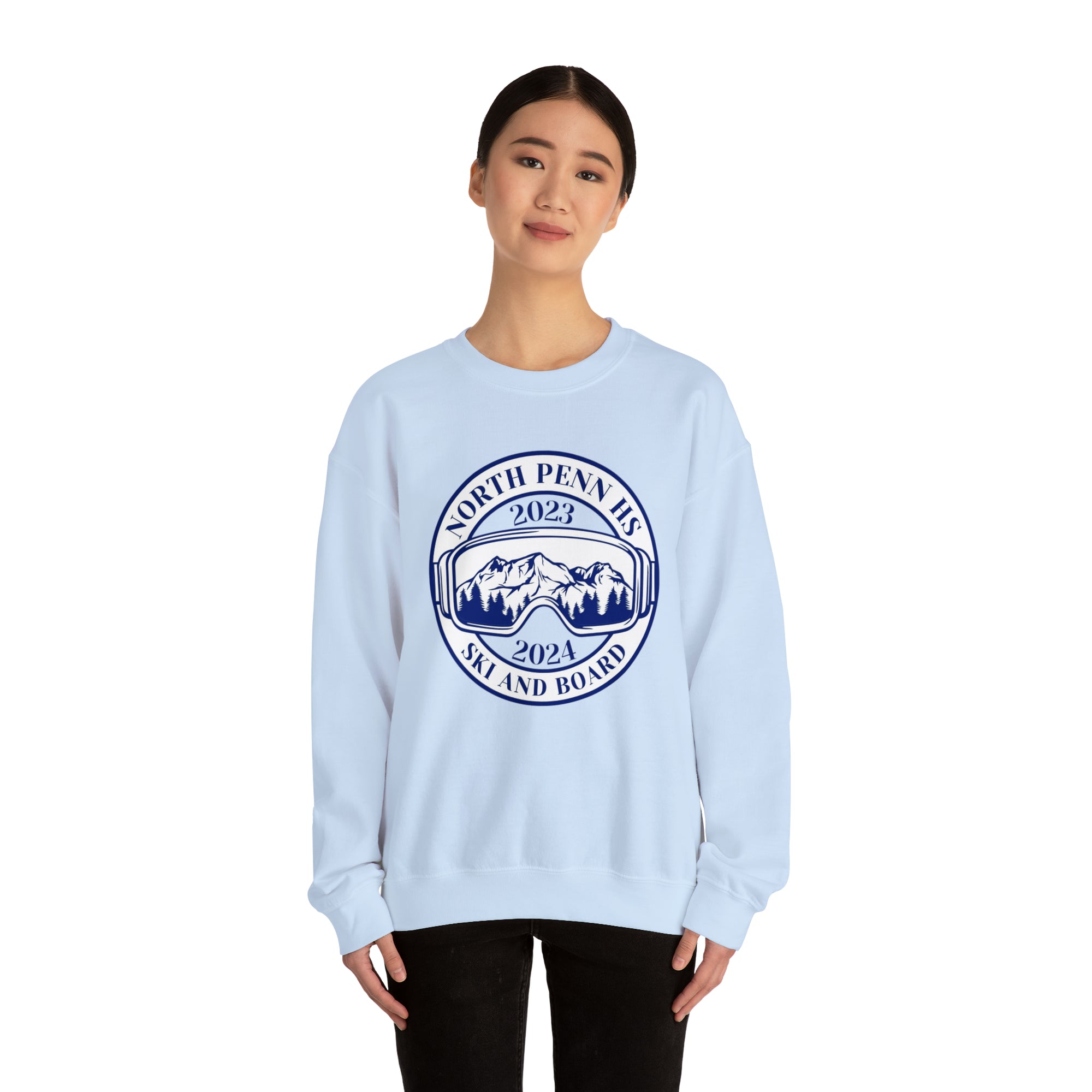 North Penn HS Ski &amp; Board Crewneck Sweatshirts