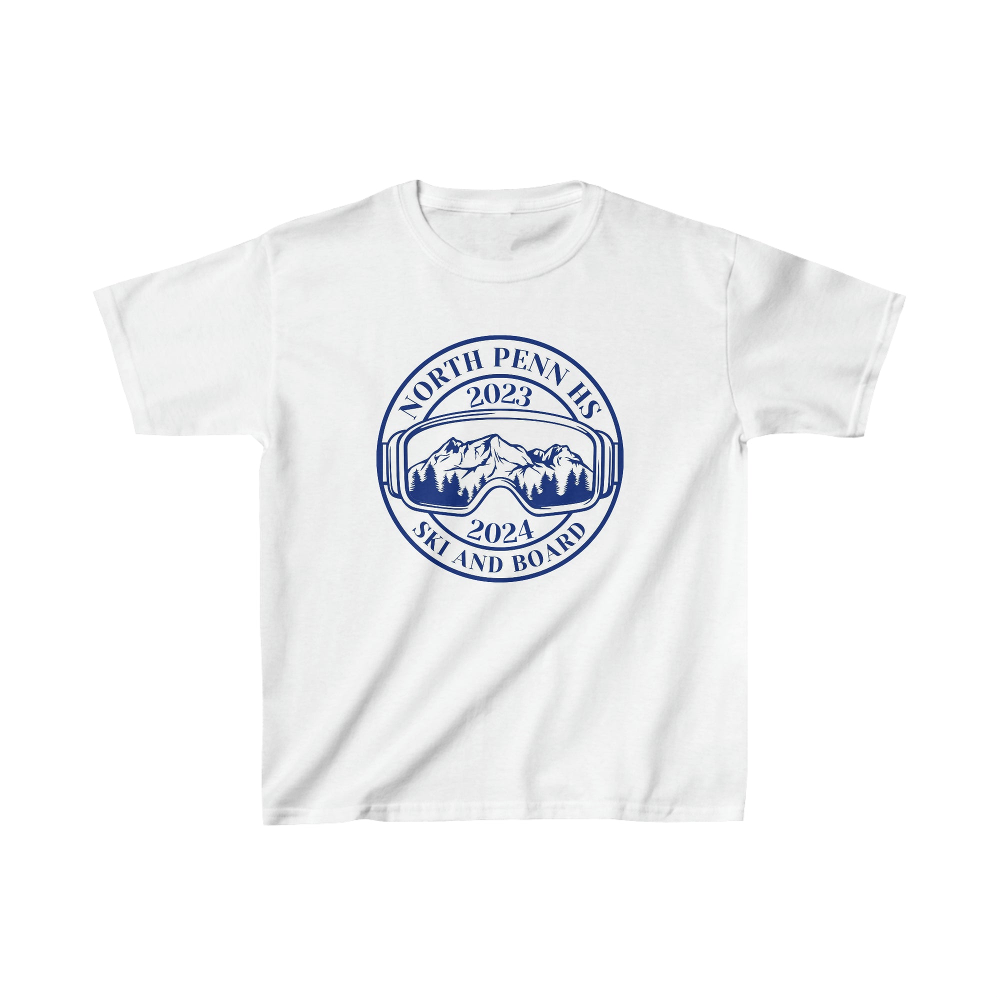 North Penn HS Ski &amp; Board Heavyweight Youth Tee