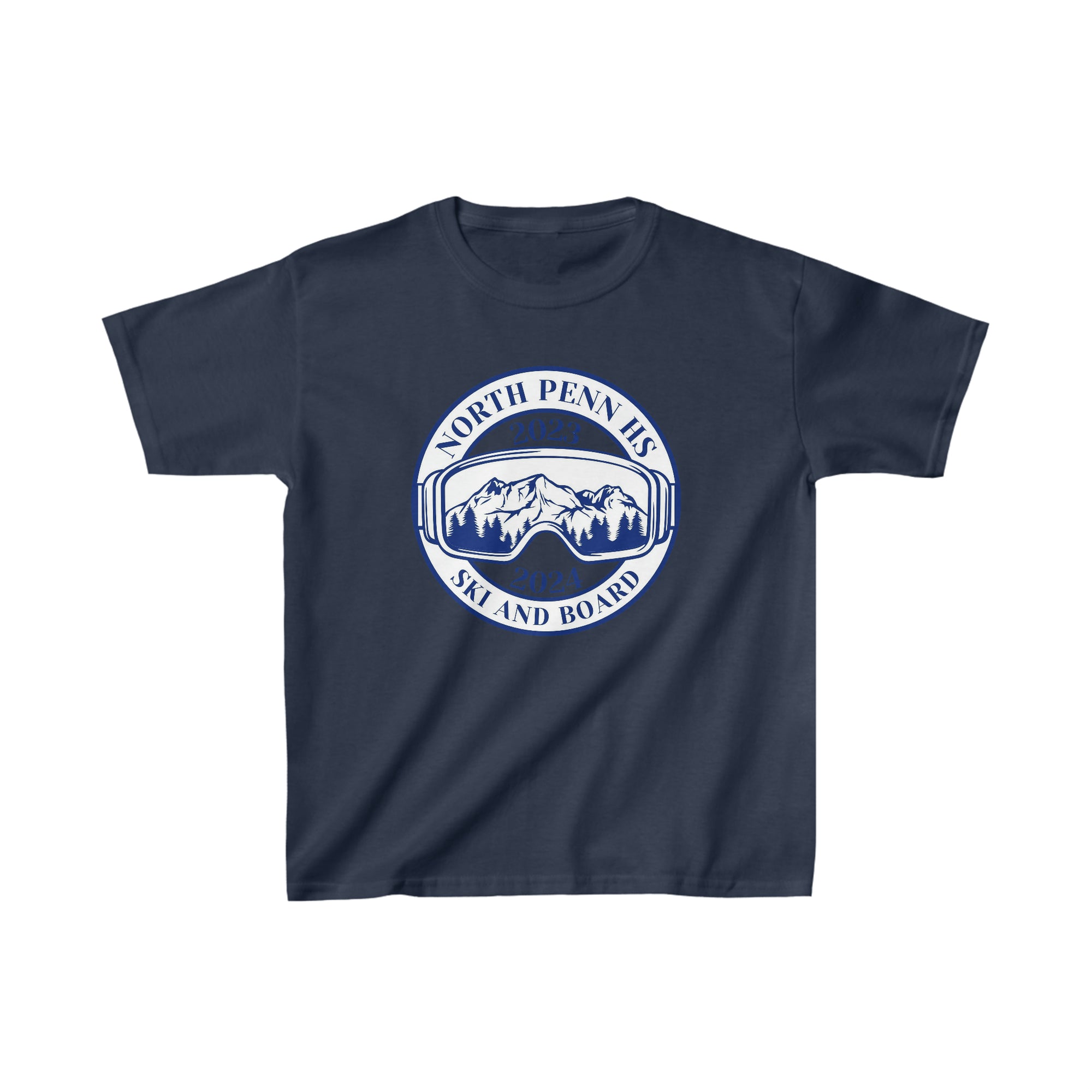 North Penn HS Ski &amp; Board Heavyweight Youth Tee