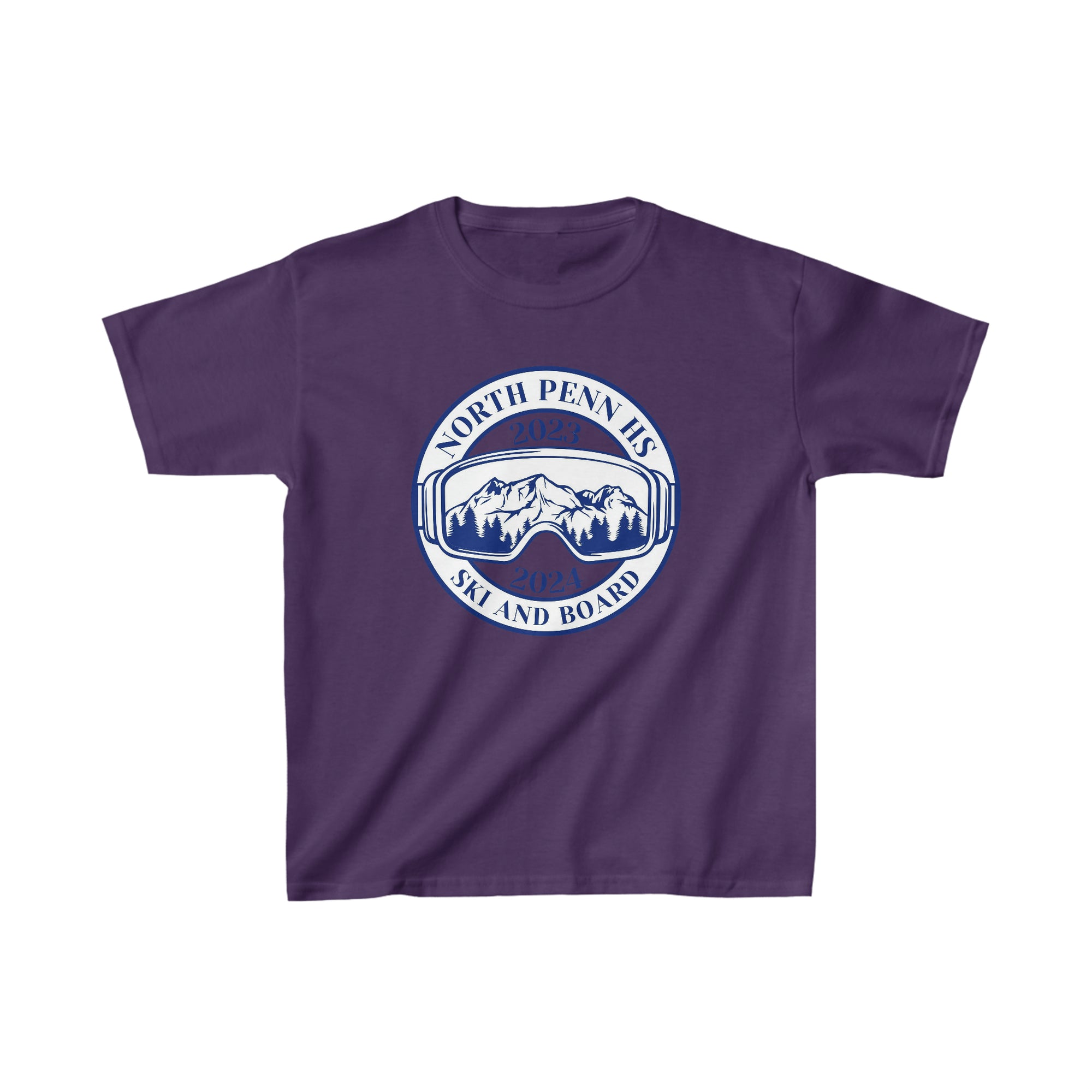 North Penn HS Ski &amp; Board Heavyweight Youth Tee