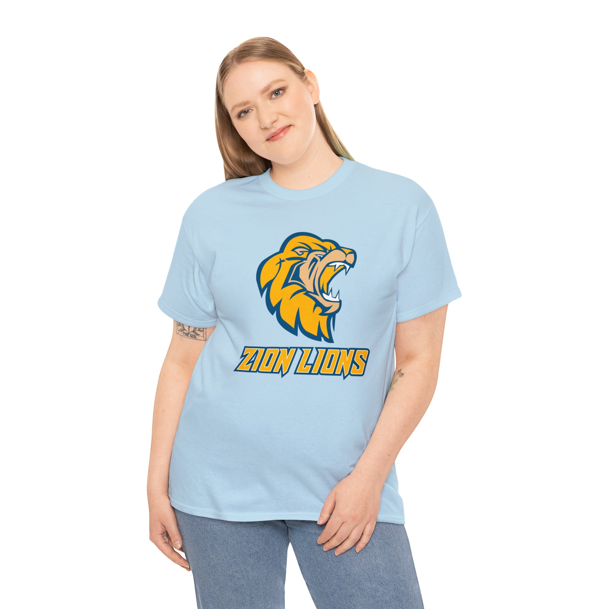 Zion Lions Unisex Heavy Cotton Tee