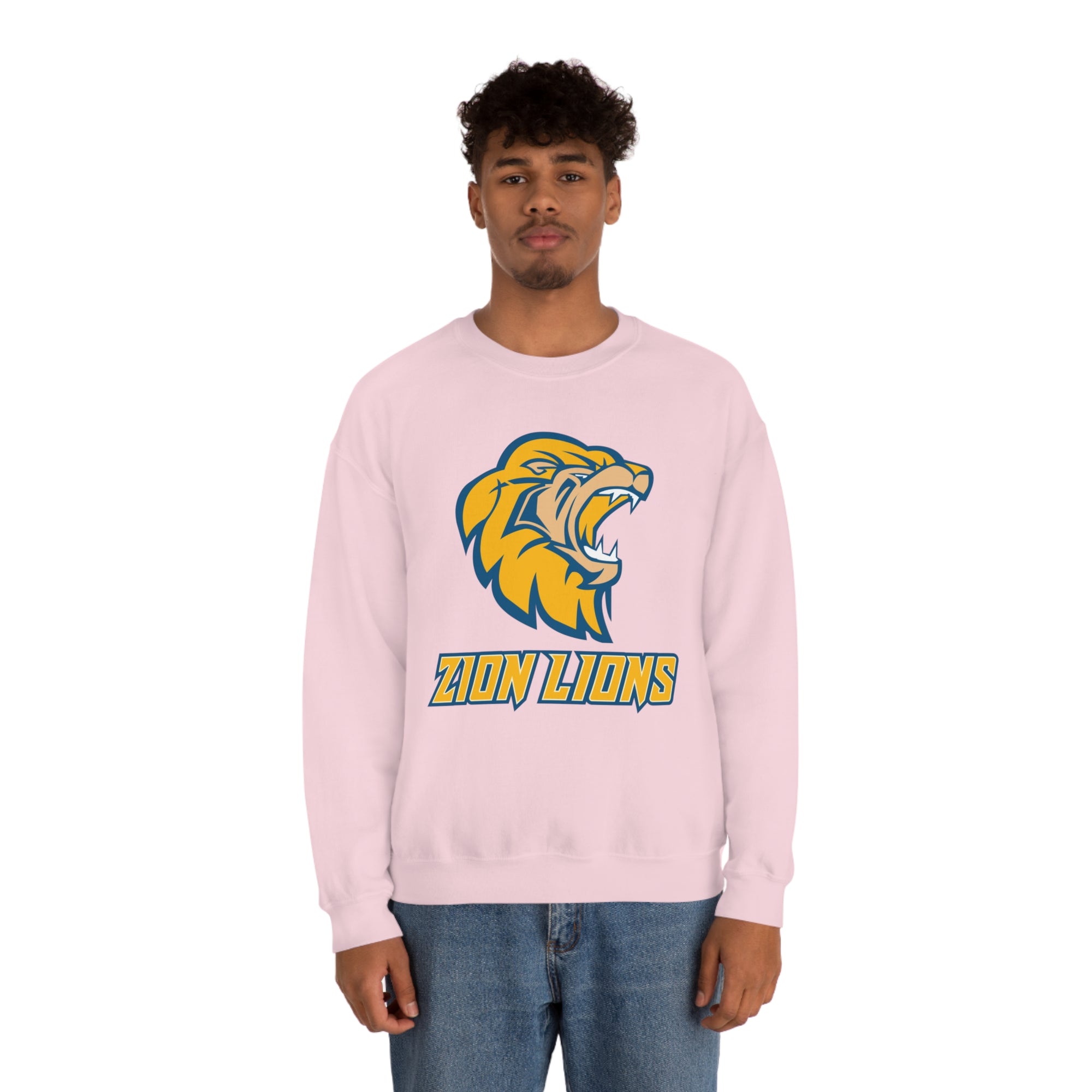 Zion Lions Crewneck Sweatshirts