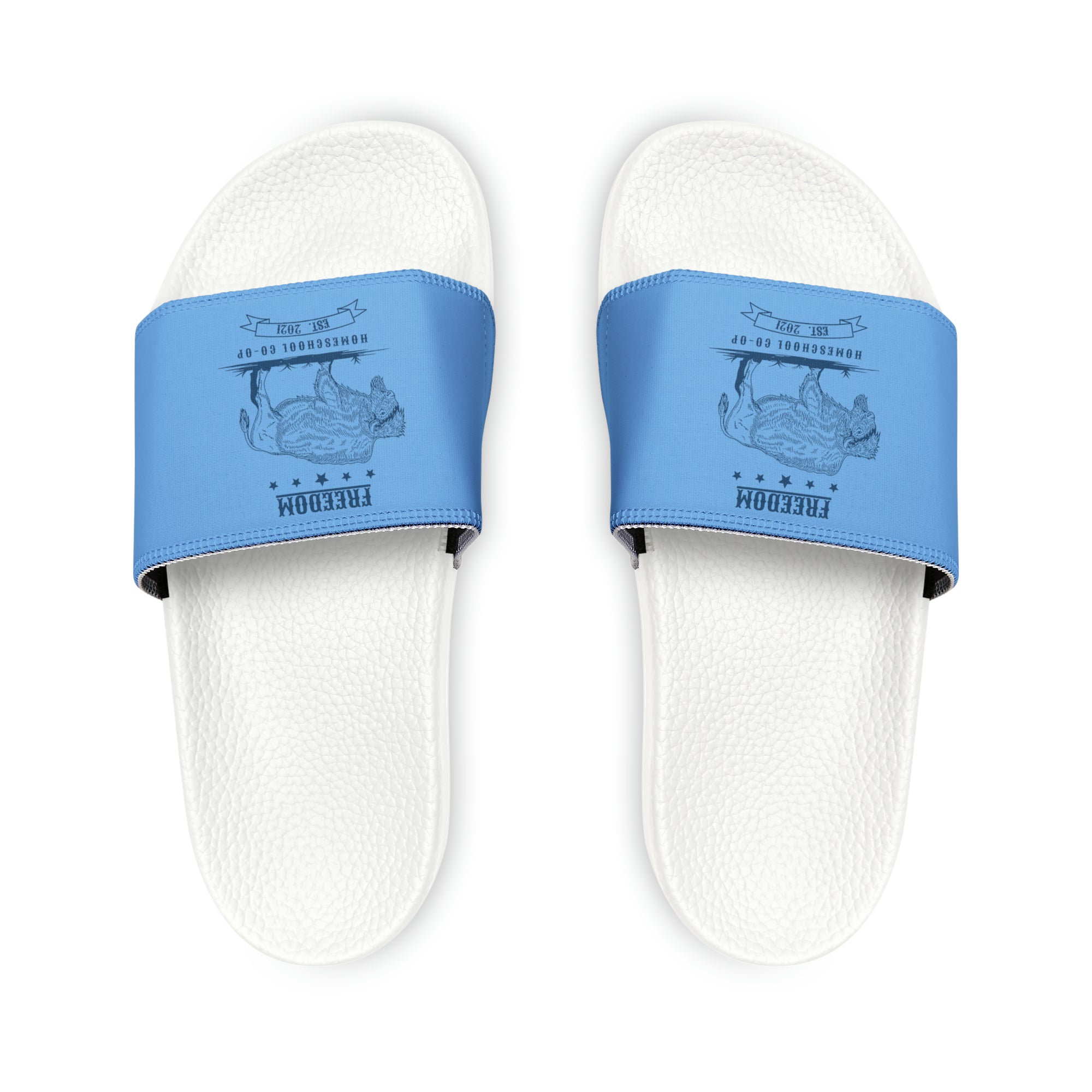 Freedom Homeschool Co-op PU Slide Sandals