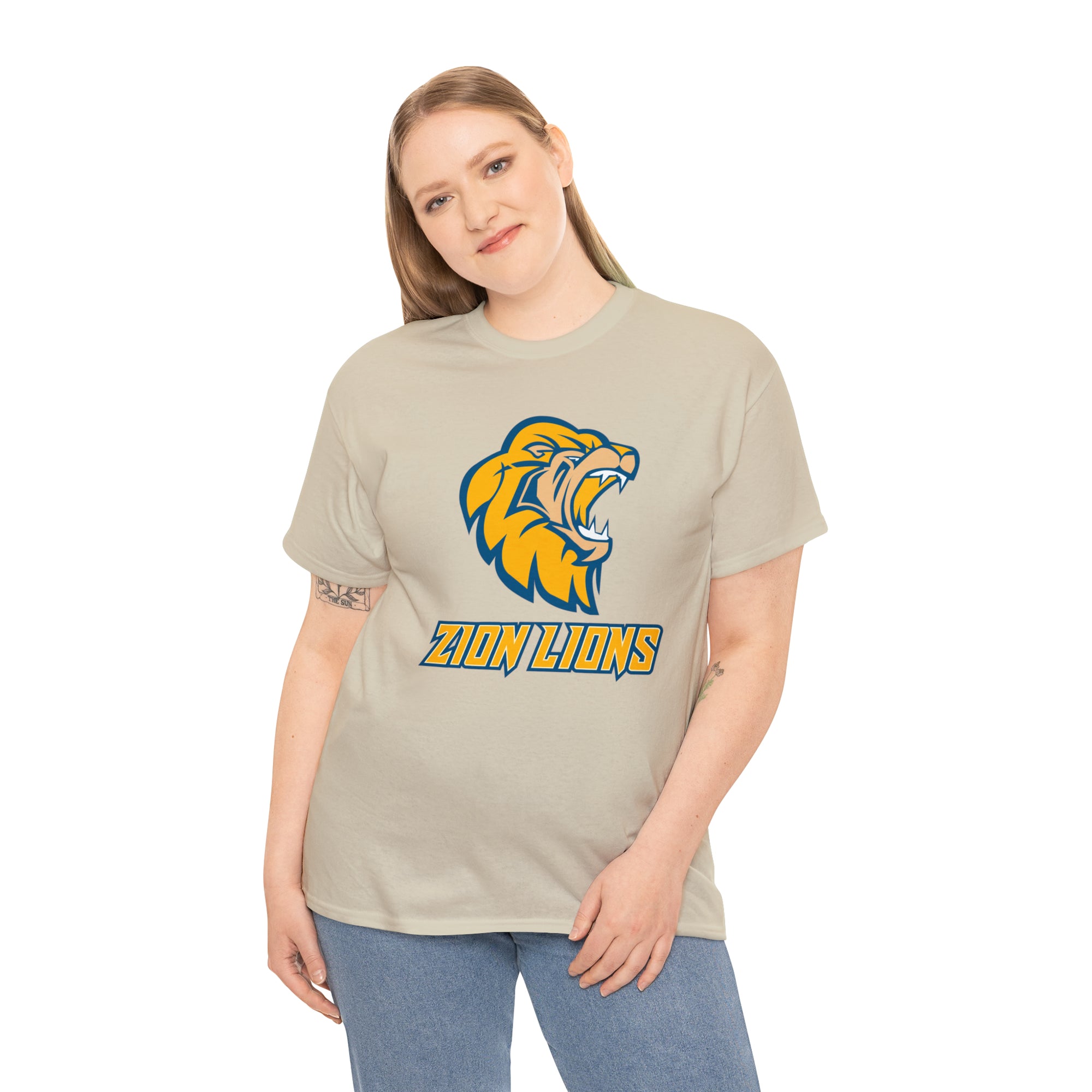 Zion Lions Unisex Heavy Cotton Tee