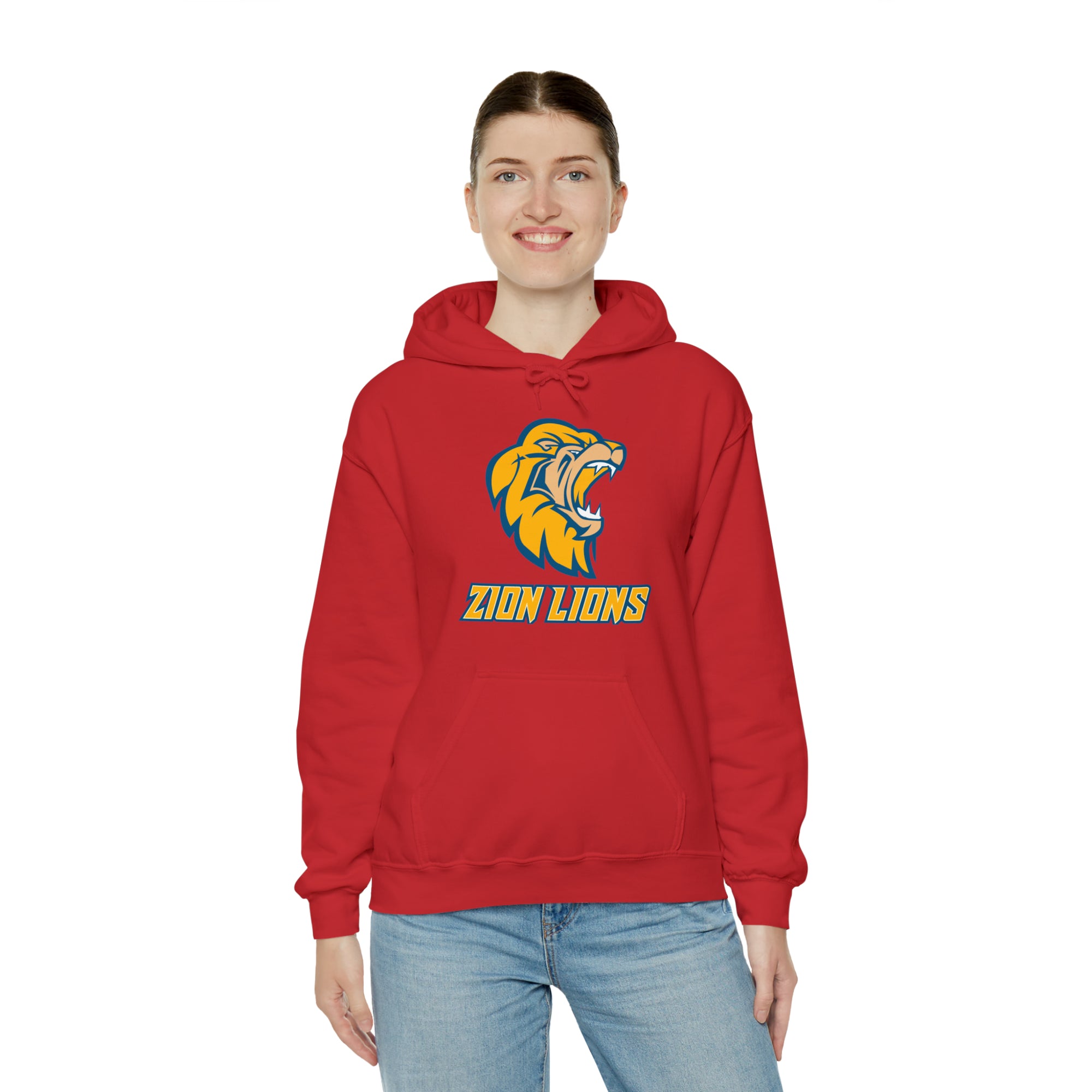Zion Lions Unisex Heavy Blend™ Hooded Sweatshirt